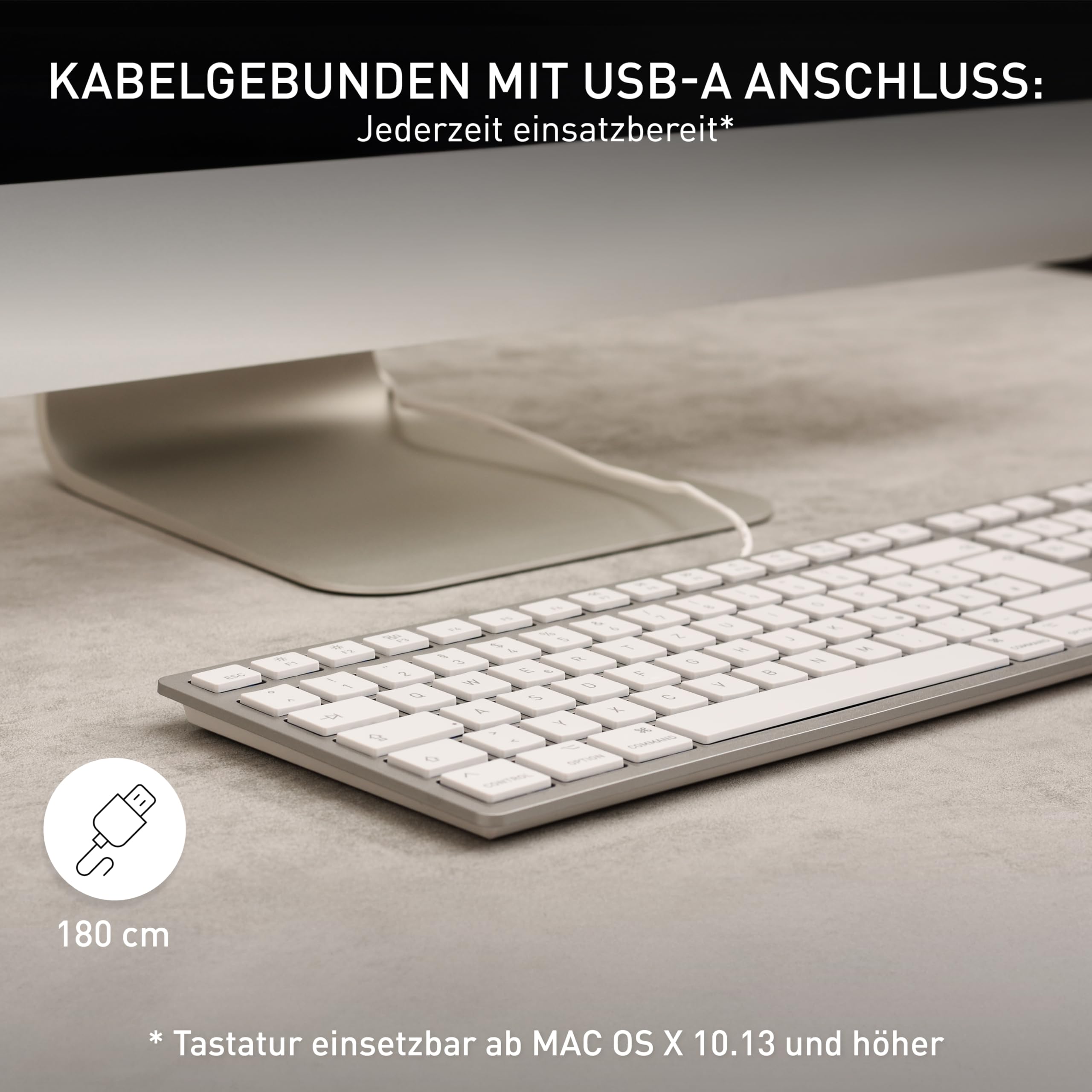 cherry-kc-6000-slim-for-mac-kabelgebundene-tastatur-usb-a-deutsch-wei-qwertz-lay image 3