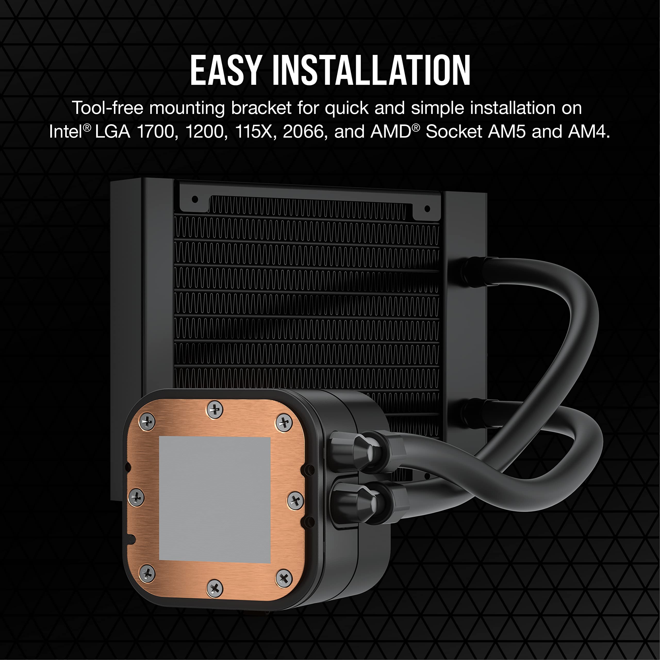 corsair-h60x-rgb-elite-fl-ssig-cpu-k-hler-mit-120-mm-radiator-und-sp120-rgb-elit image 3