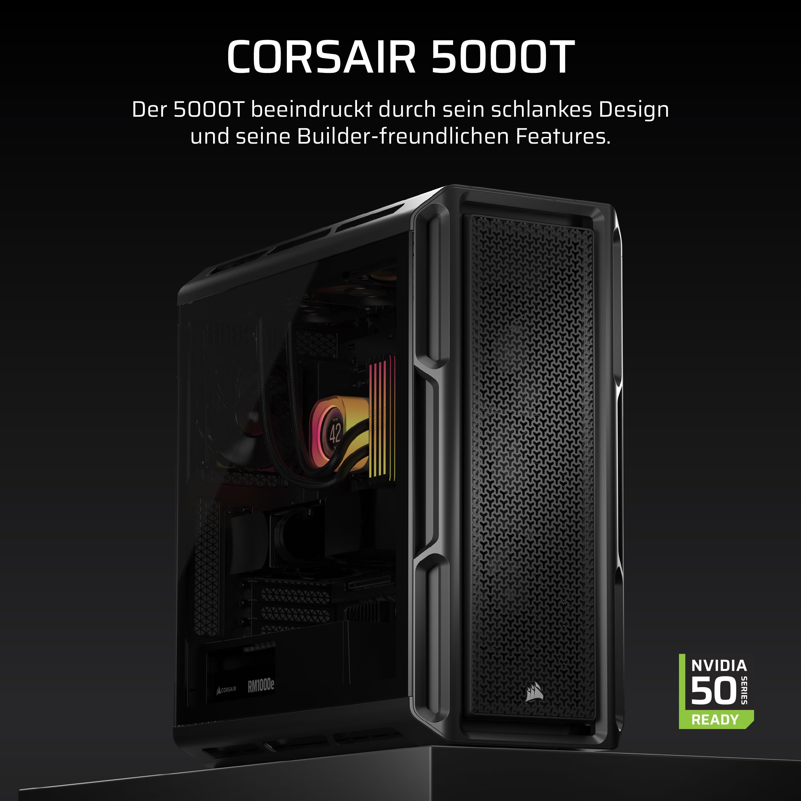 corsair-5000t-mid-tower-atx-pc-geh-use-abnehmbare-luftstrom-paneele-unterst-tzun image 2