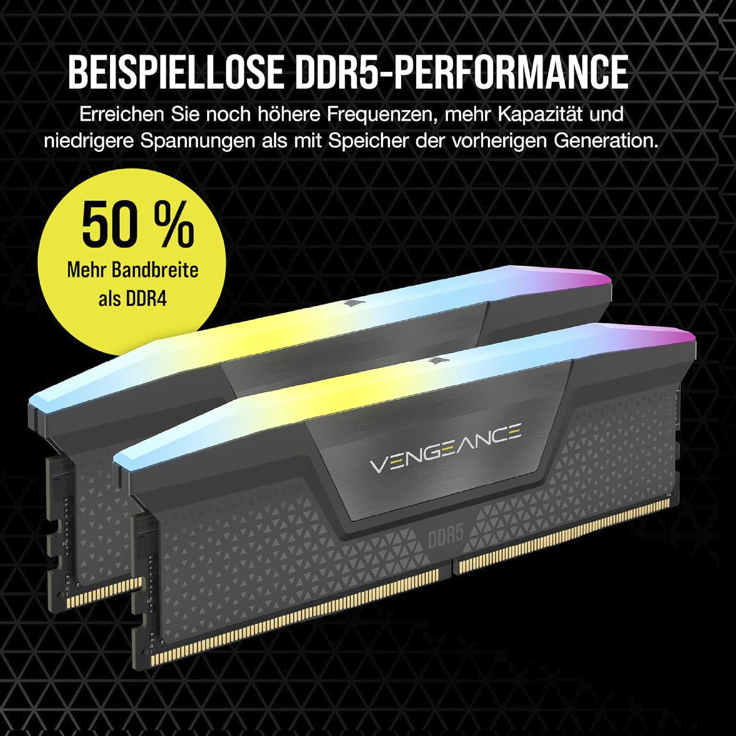 corsair-vengeance-rgb-ddr5-32gb-2x16gb-6000mhz-cl30-amd-expo-intel-xmp-3-0-grau image 3