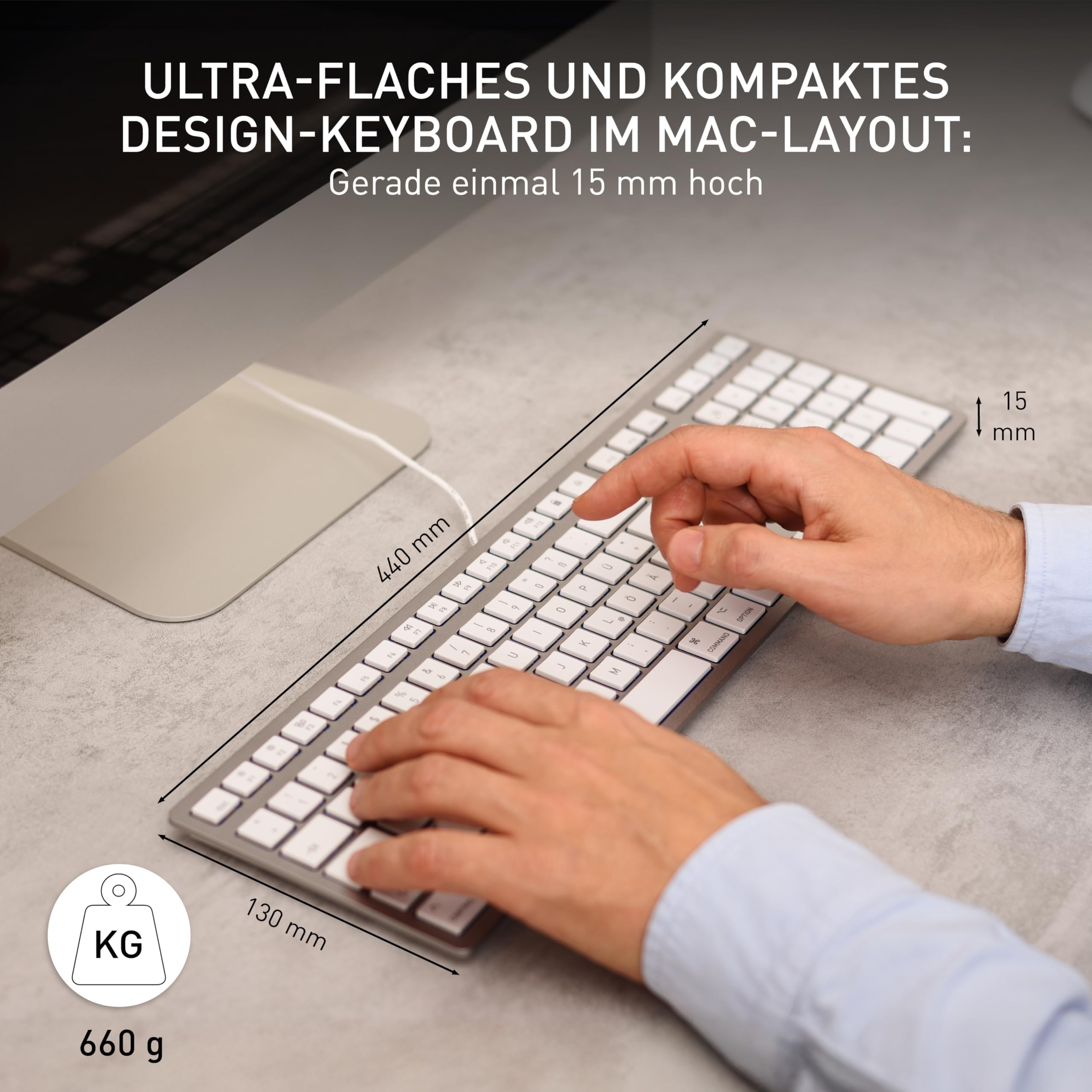 cherry-kc-6000-slim-for-mac-kabelgebundene-tastatur-usb-a-deutsch-wei-qwertz-lay image 2