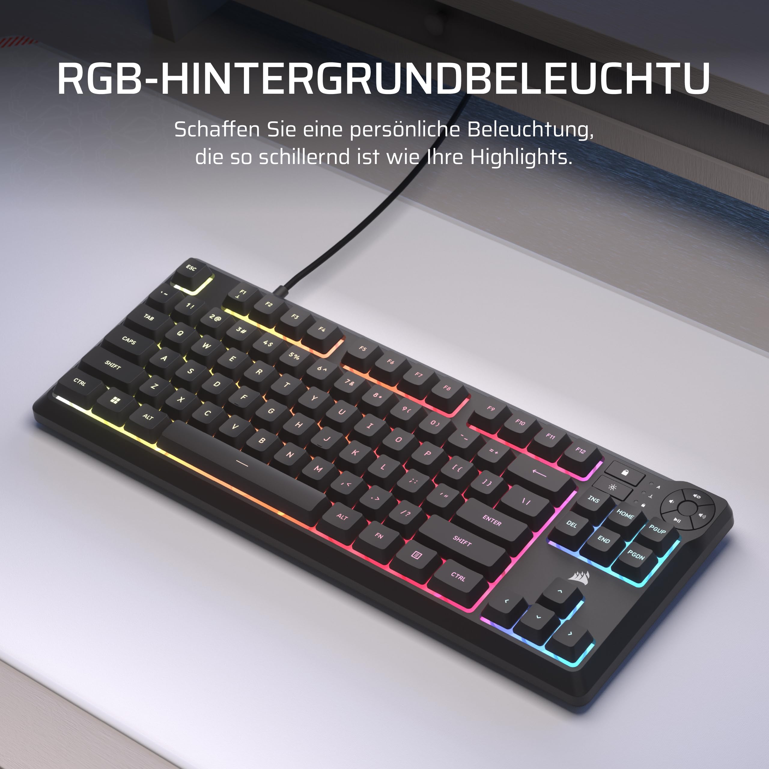 corsair-k55-core-tkl-rgb-tenkeyless-gaming-tastatur-qwertz-de-8-zonen-rgb-spritz image 6