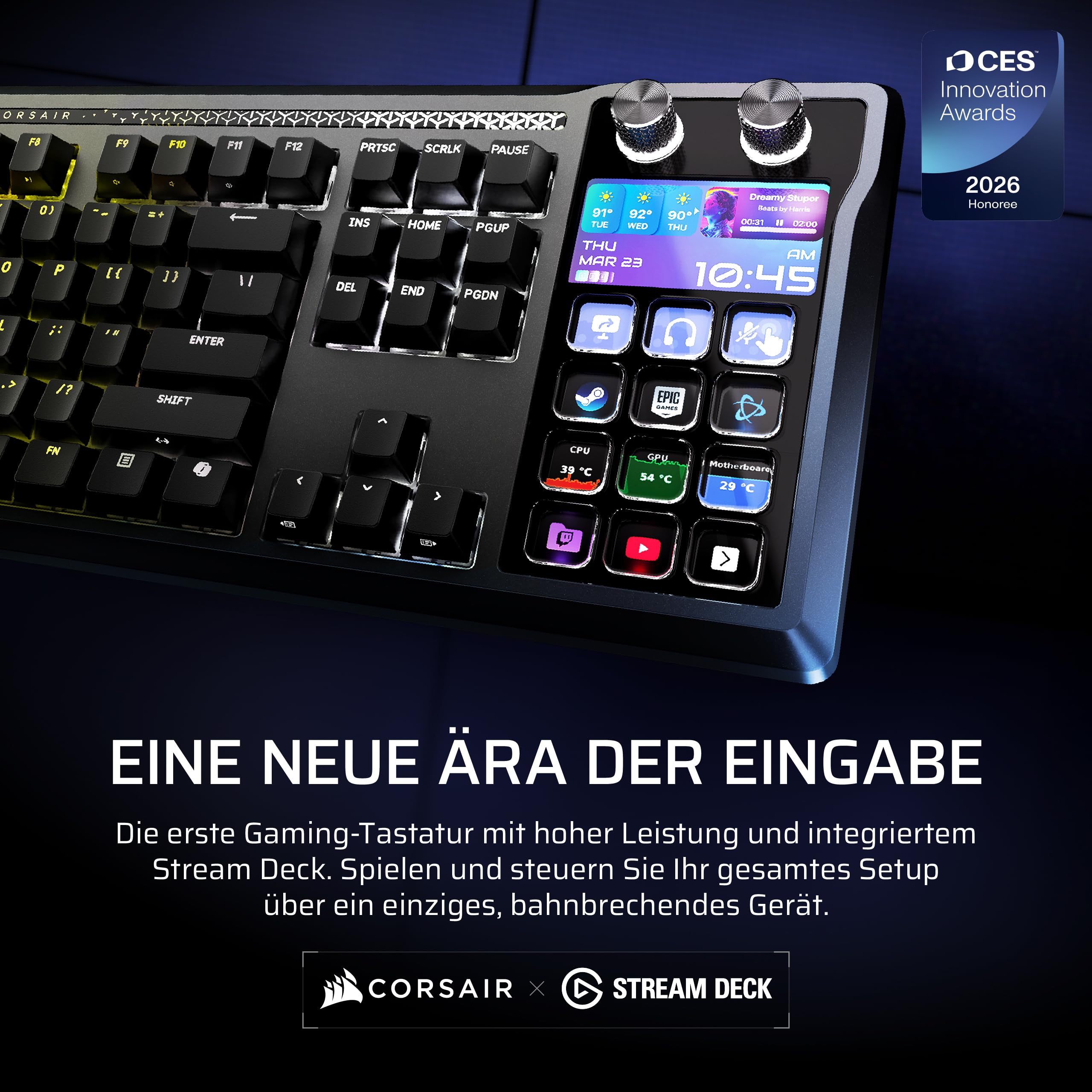 corsair-galleon-100-sd-rgb-mechanische-gaming-tastatur-qwertz-de image 2