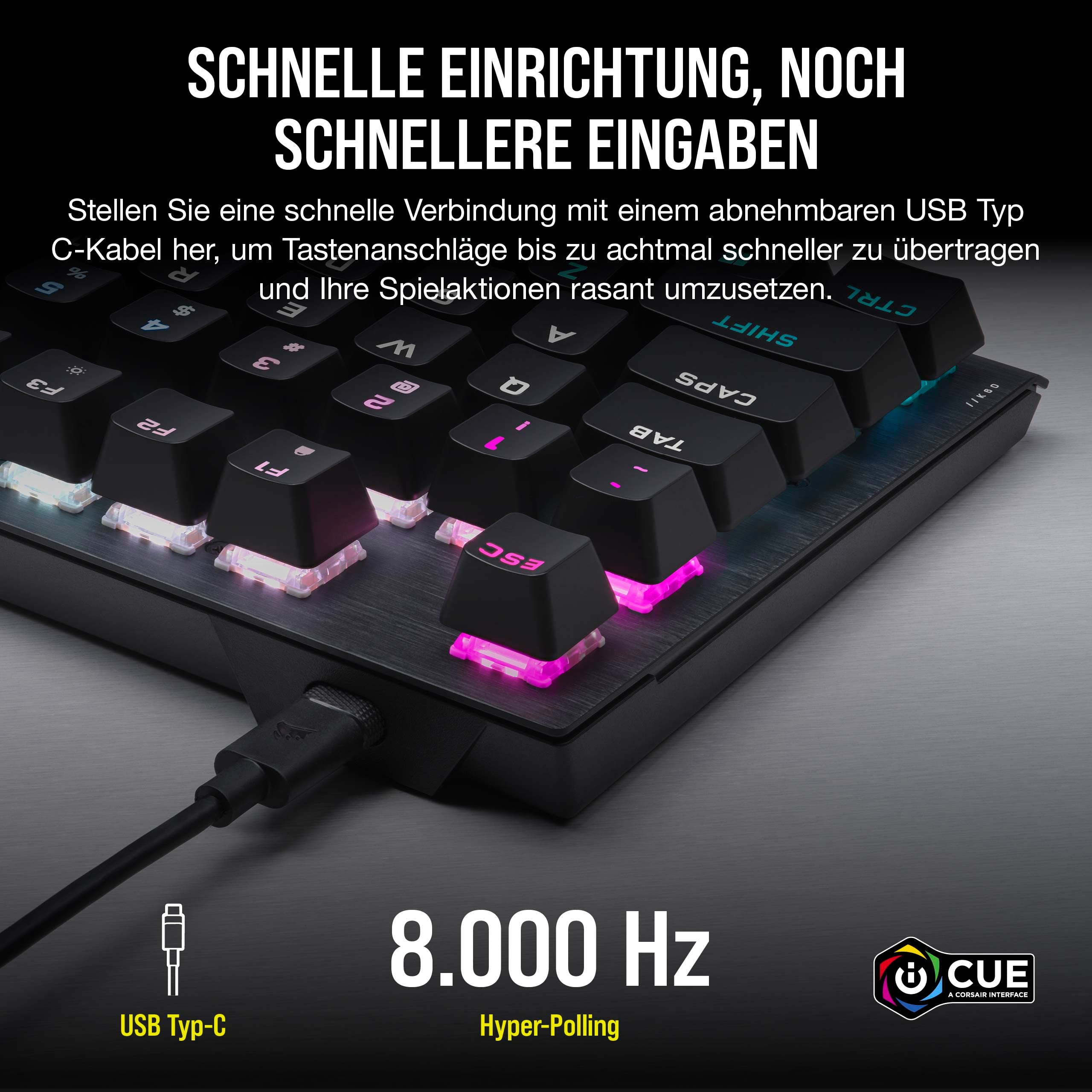 corsair-k60-pro-tkl-rgb-tenkeyless-gaming-tastatur-opx-linear-switch-qwertz-de-s image 5