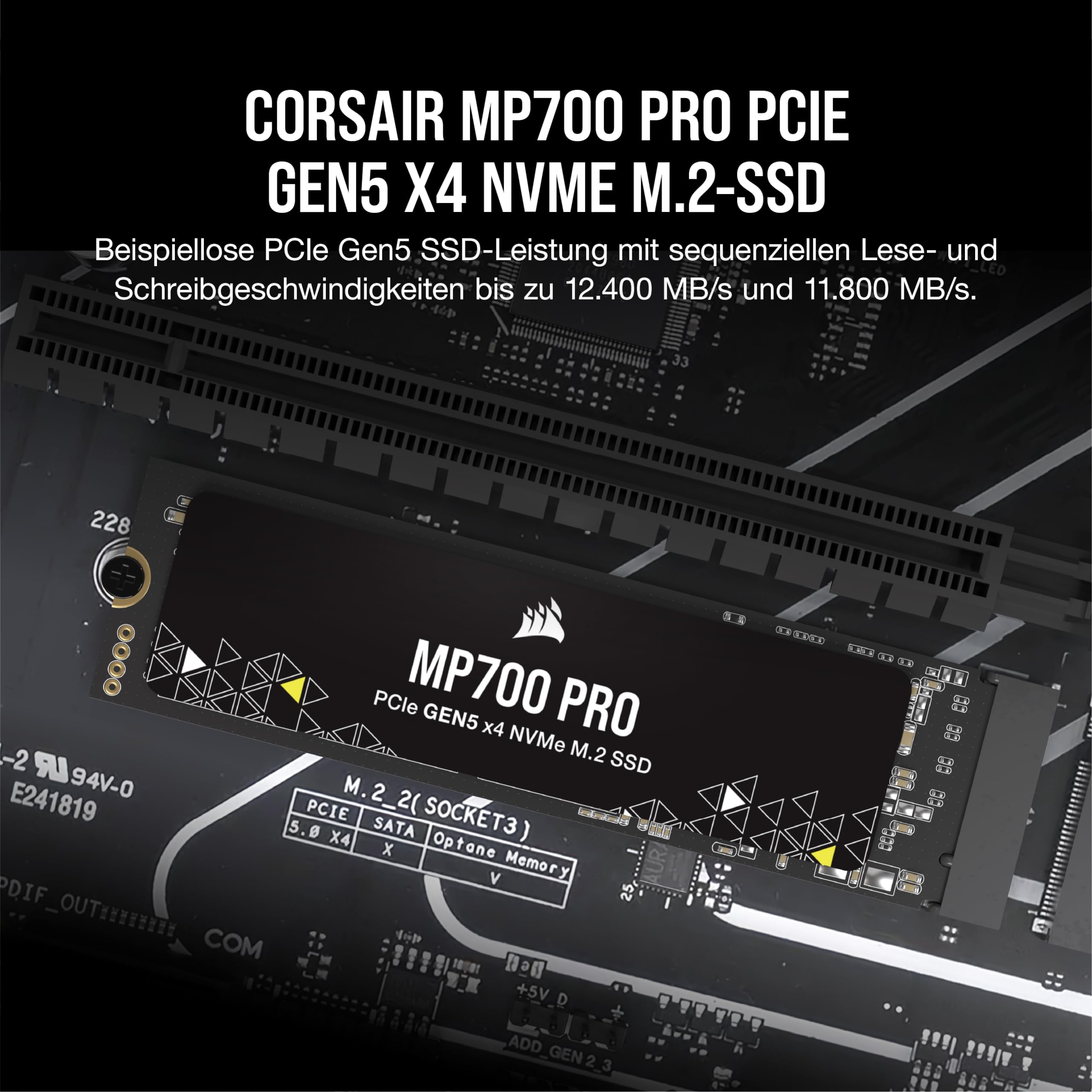 corsair-mp700-pro-1tb-m-2-pcie-gen5-x4-nvme-2-0-ssd-bis-zu-12-400-mb-s-lesen-hoc image 2