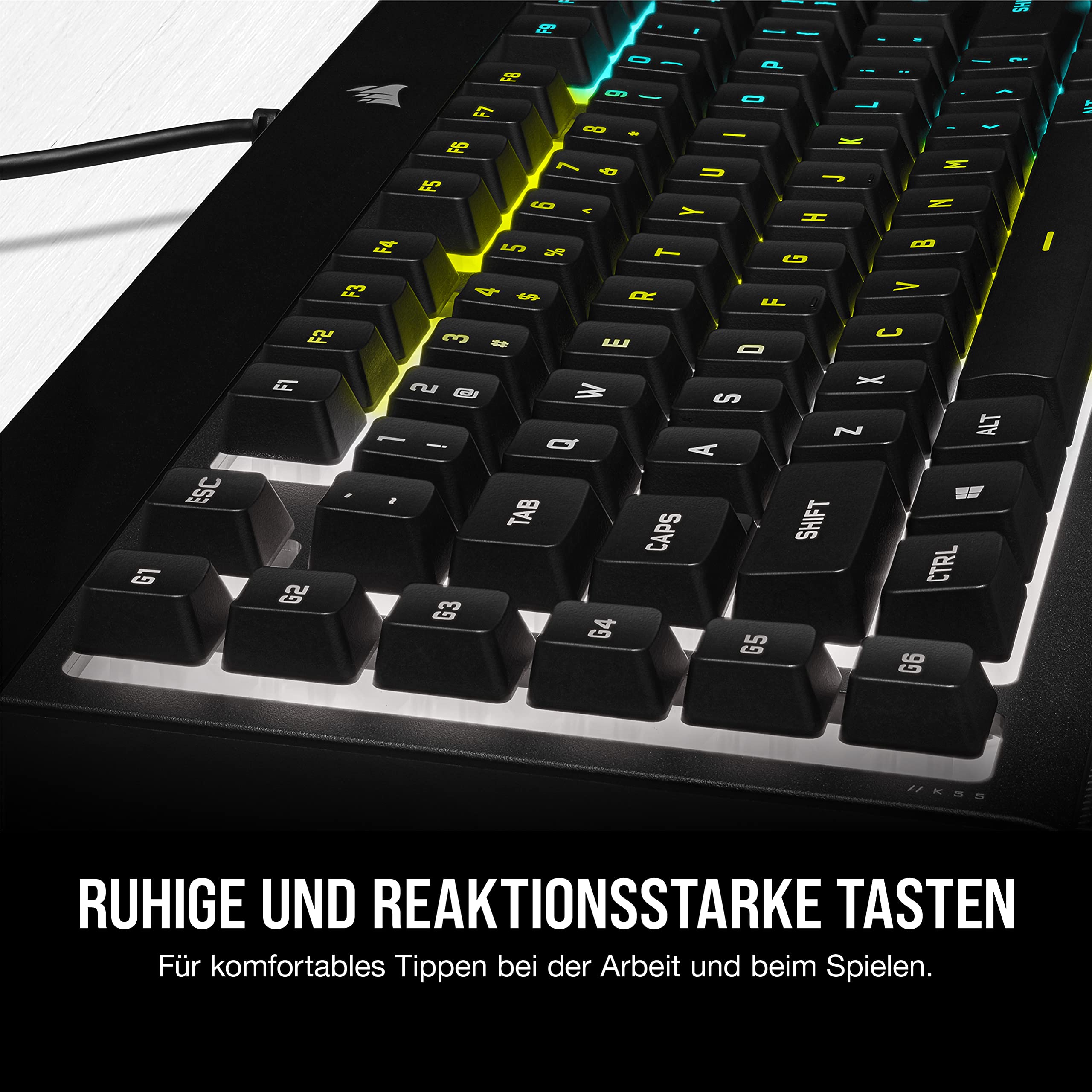corsair-k55-rgb-pro-gaming-tastatur-deutsch-qwertz image 7