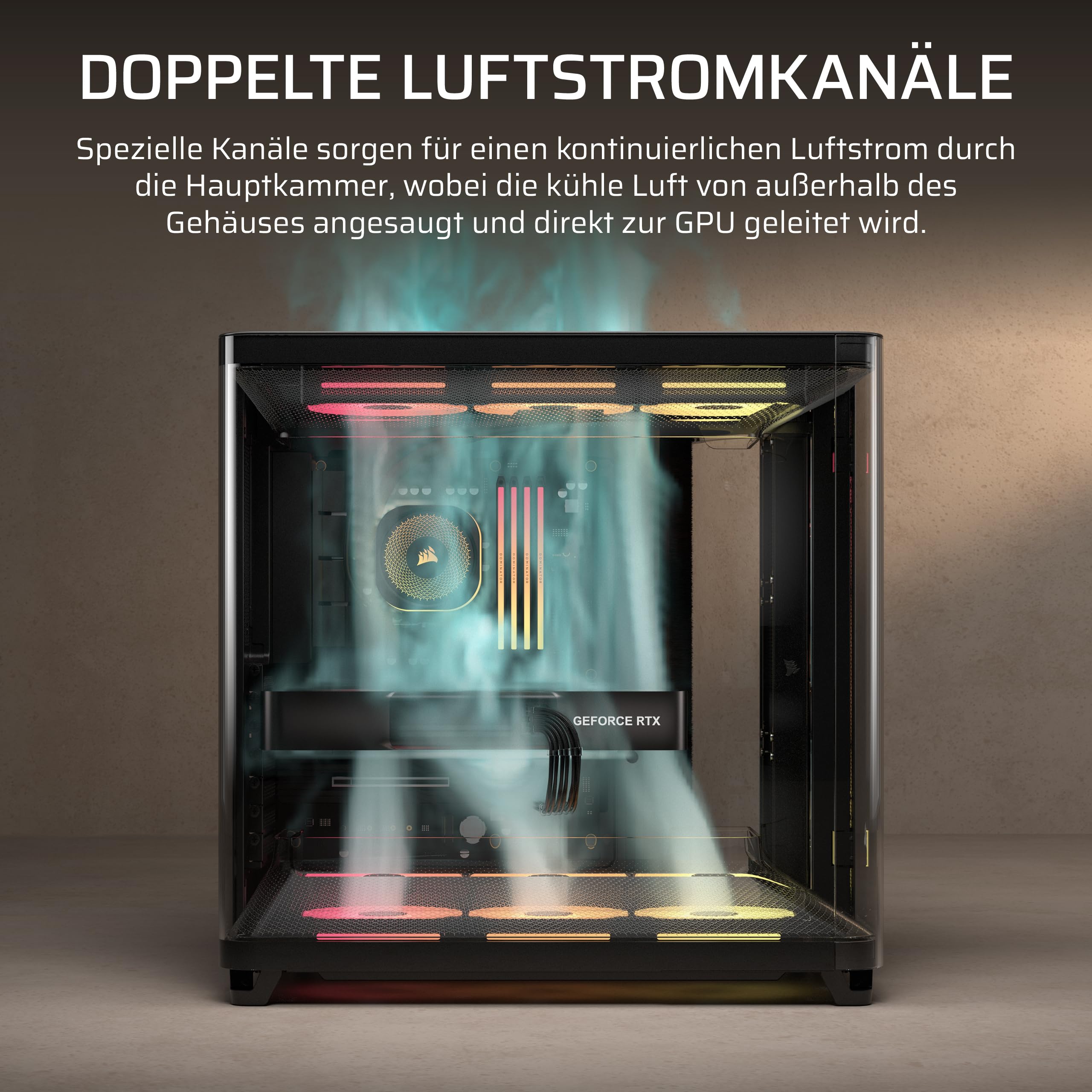 corsair-air-5400-lx-r-rgb-icue-link-mid-tower-pc-geh-use-schwarz-dreikammer-desi image 4