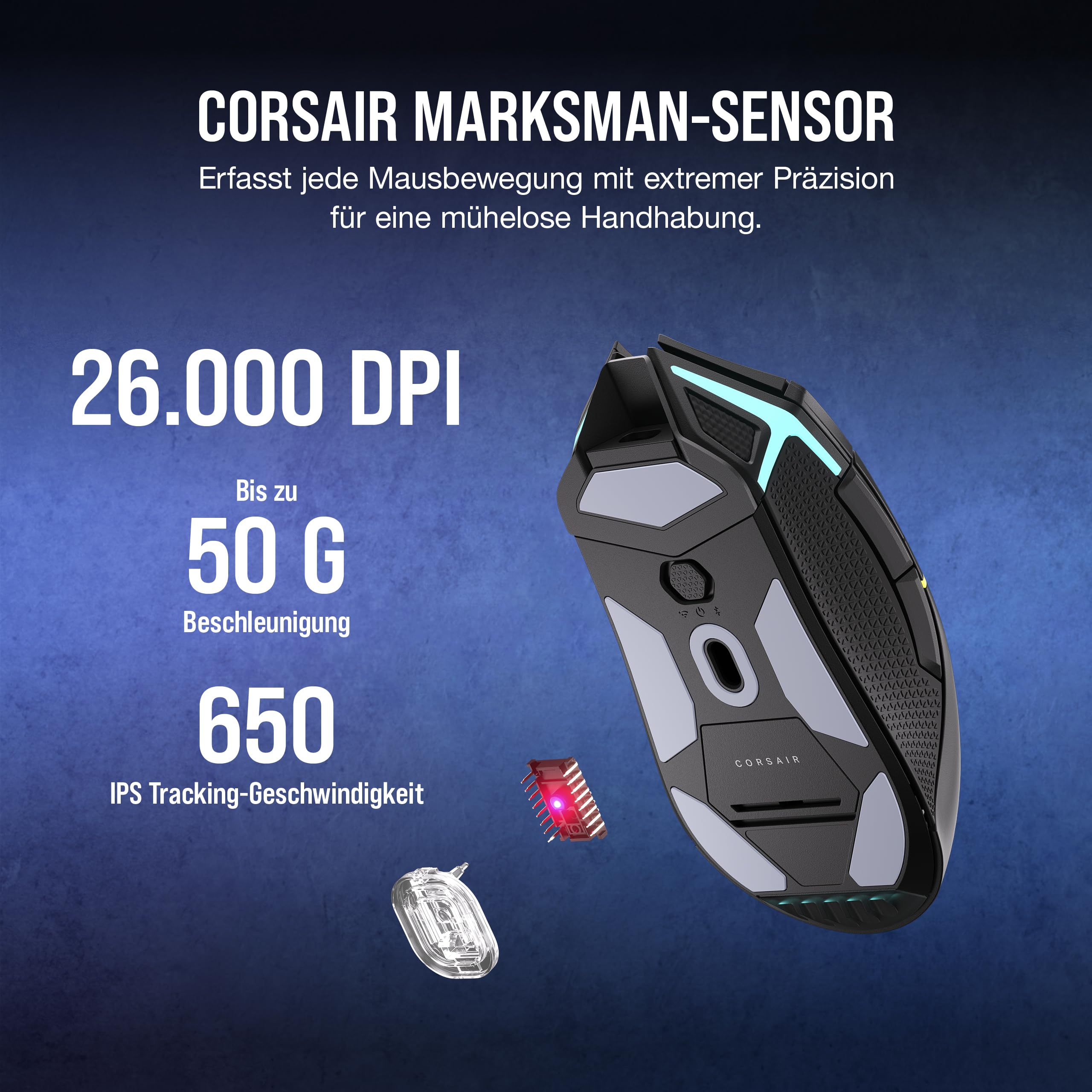 corsair-nightsabre-rgb-wireless-gaming-maus-26-000-dpi-11-tasten-100h-akku-schwa image 4