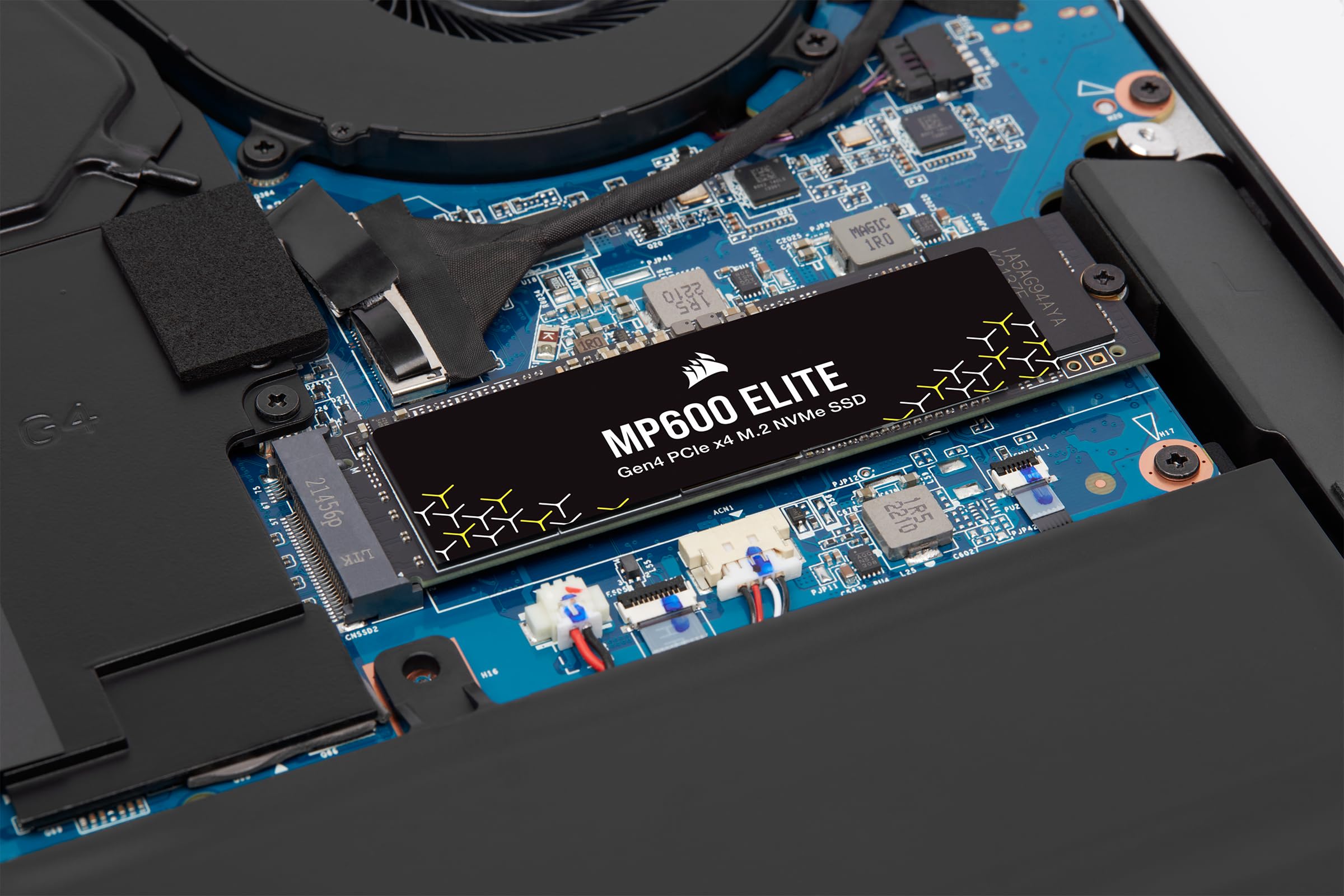 corsair-mp600-elite-2tb-m-2-pcie-gen4-nvme-ssd-7000-mb-s-lesen-3d-tlc-nand image 6