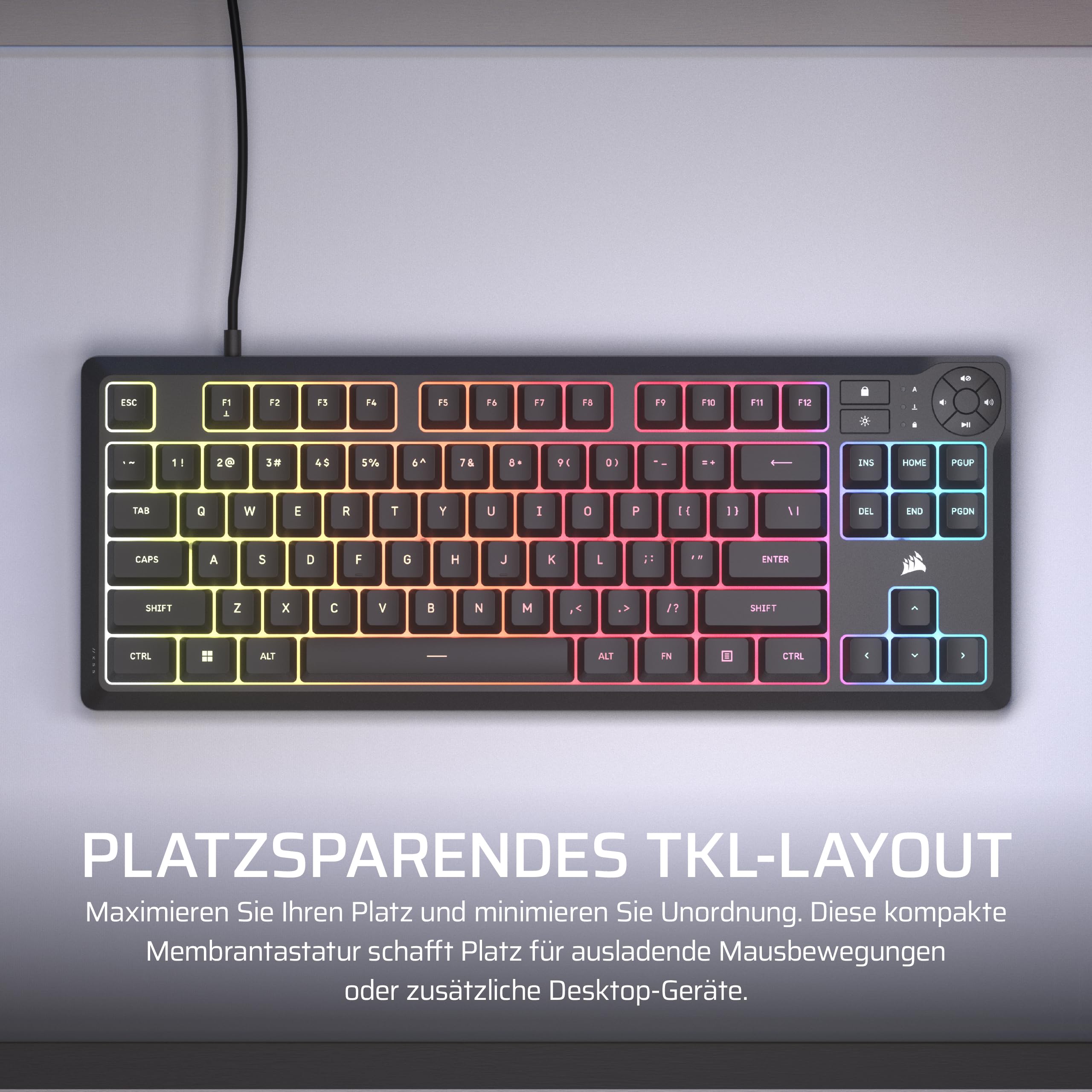 corsair-k55-core-tkl-rgb-tenkeyless-gaming-tastatur-qwertz-de-8-zonen-rgb-spritz image 3
