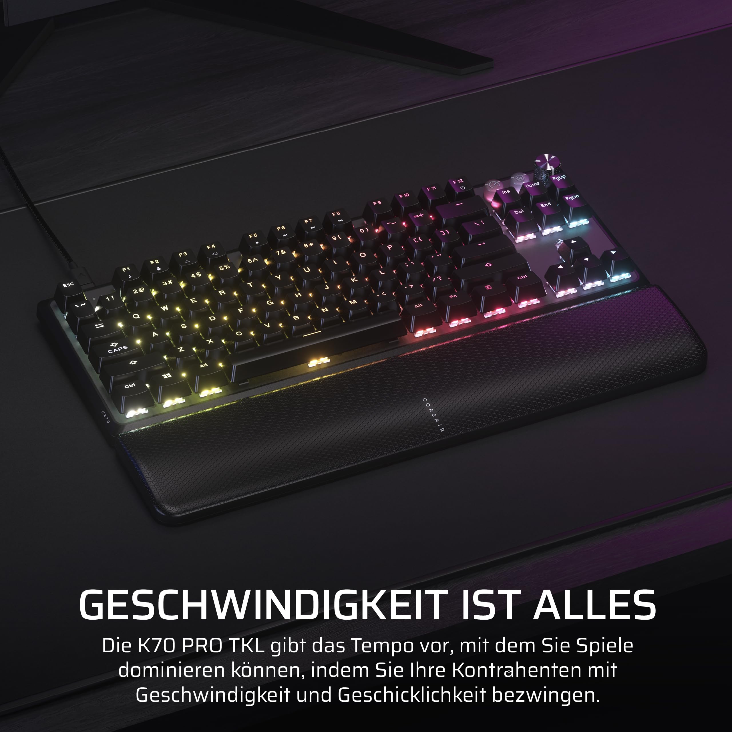 corsair-k70-pro-tkl-rgb-kabelgebundene-gaming-tastatur-schwarz-qwertz-de-hall-ef image 2