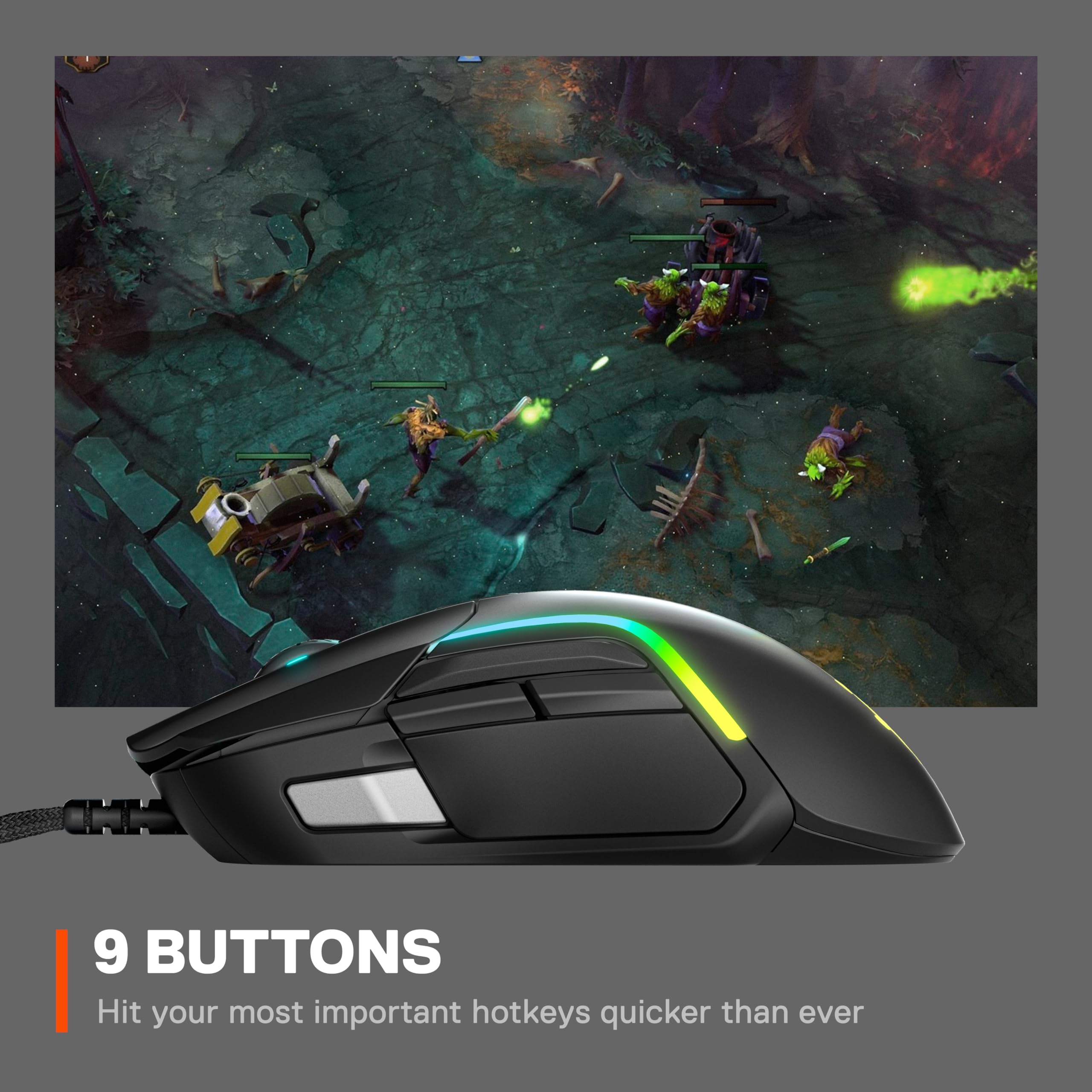 steelseries-rival-5-gaming-maus-9-programmierbare-tasten-truemove-air-sensor-85g image 2