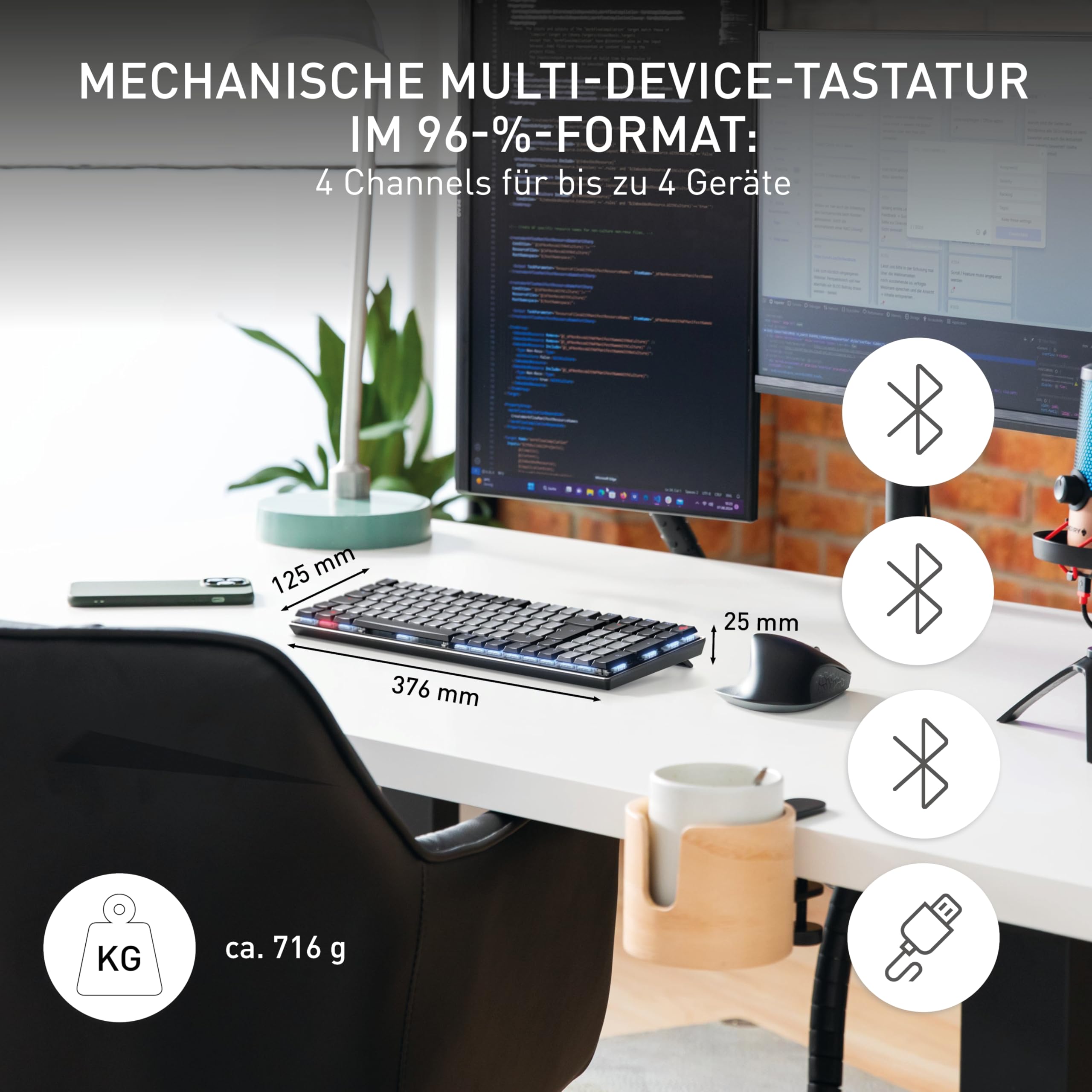 cherry-kw-550-mx-lp-mechanische-low-profile-tastatur-de-qwertz-schwarz image 2
