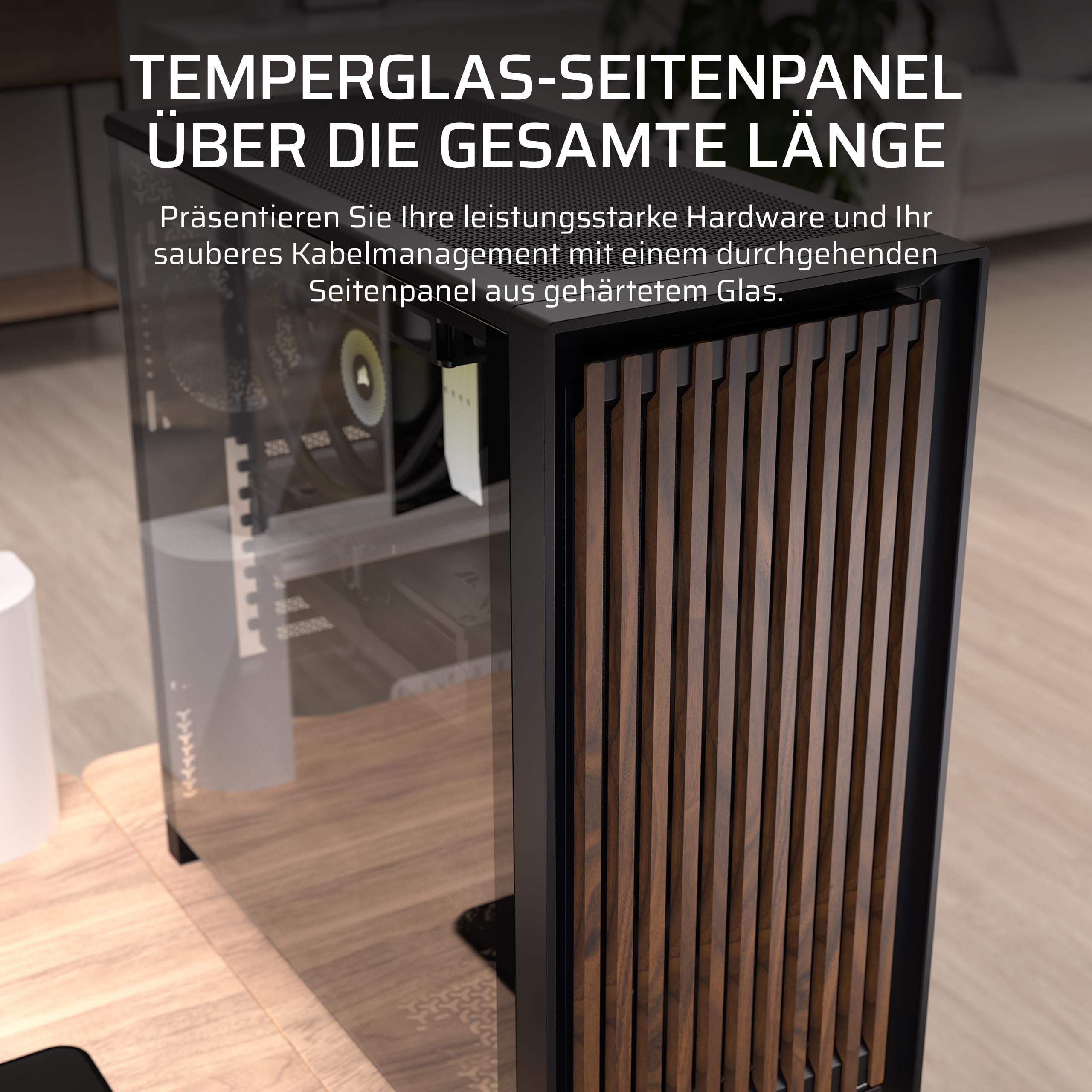 corsair-frame-5000d-wood-rs-mid-tower-atx-pc-geh-use-schwarz-walnuss-frontpanel- image 7