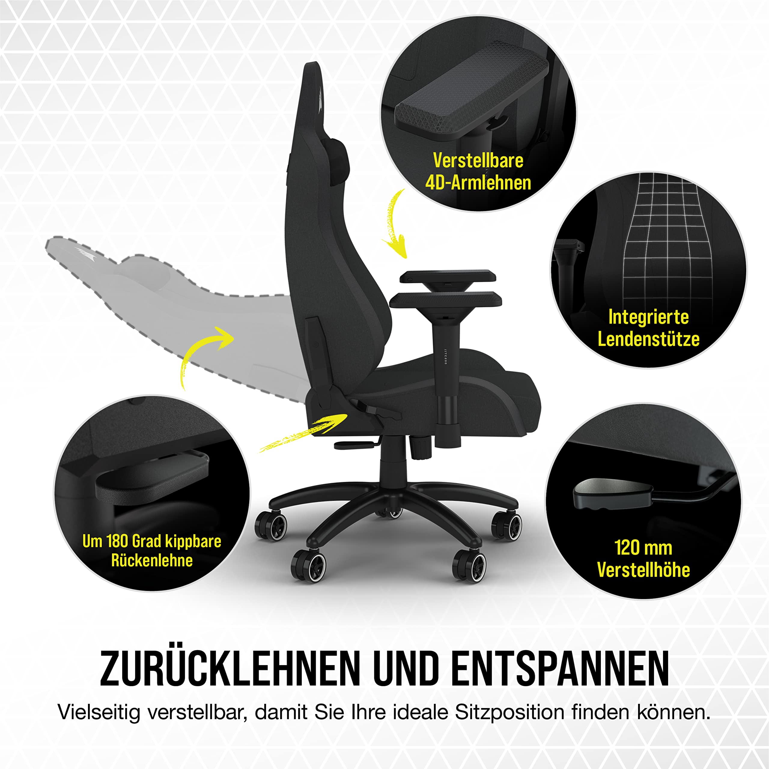 corsair-tc200-gaming-stuhl-mit-stoffbezug-standard-fit-schwarz-schwarz image 6