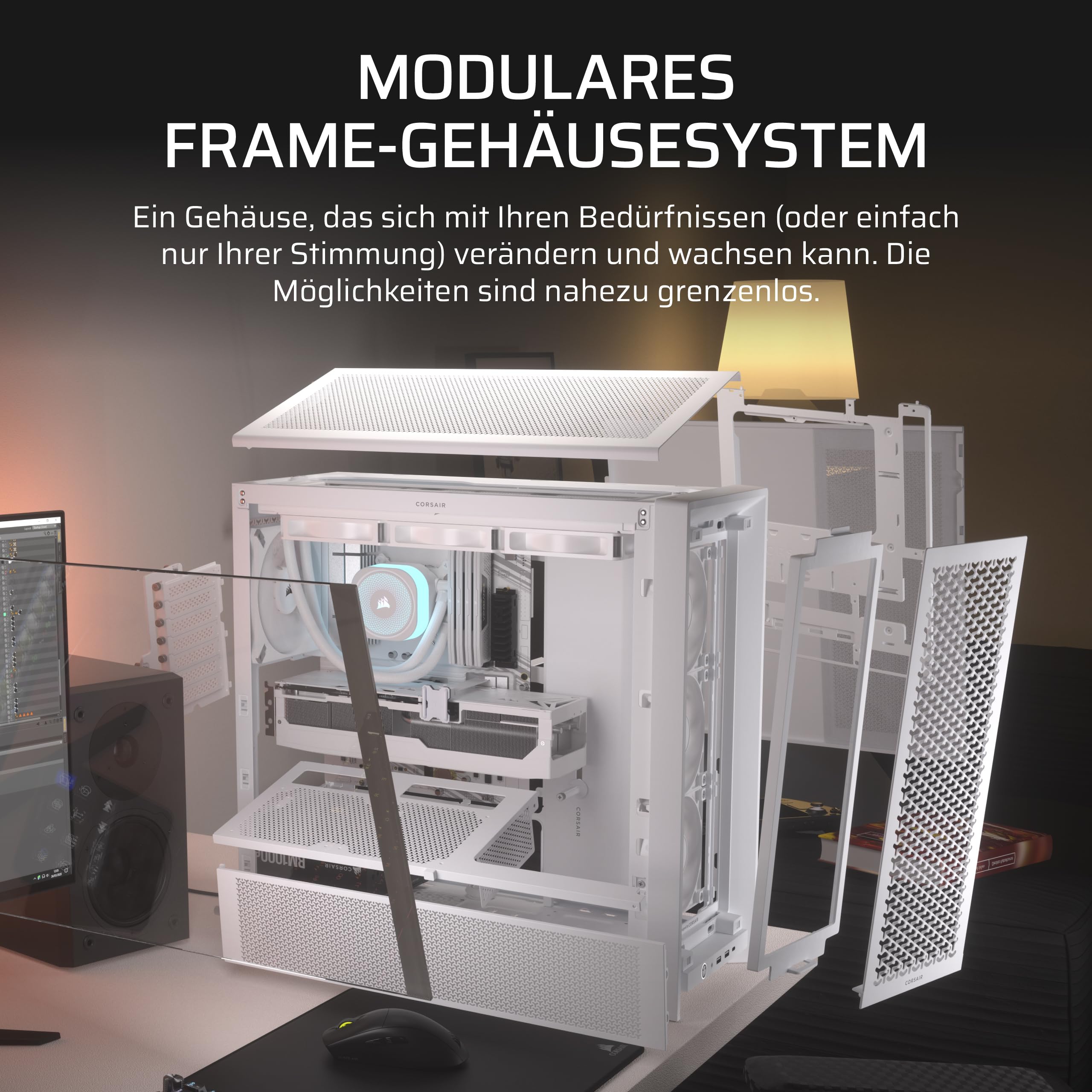 corsair-frame-4000d-rs-modulares-mid-tower-geh-use-3x-rs-l-fter-infinirail-wei image 3