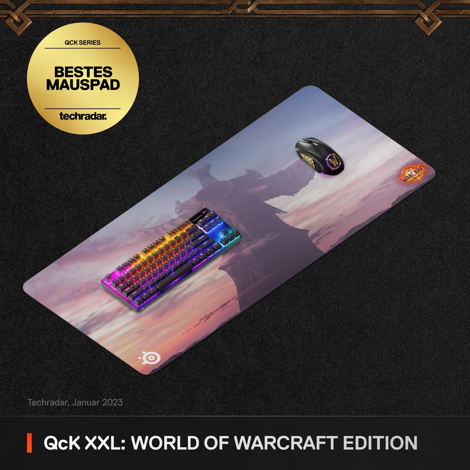steelseries-qck-gaming-mauspad-world-of-warcraft-edition-xxl image 2
