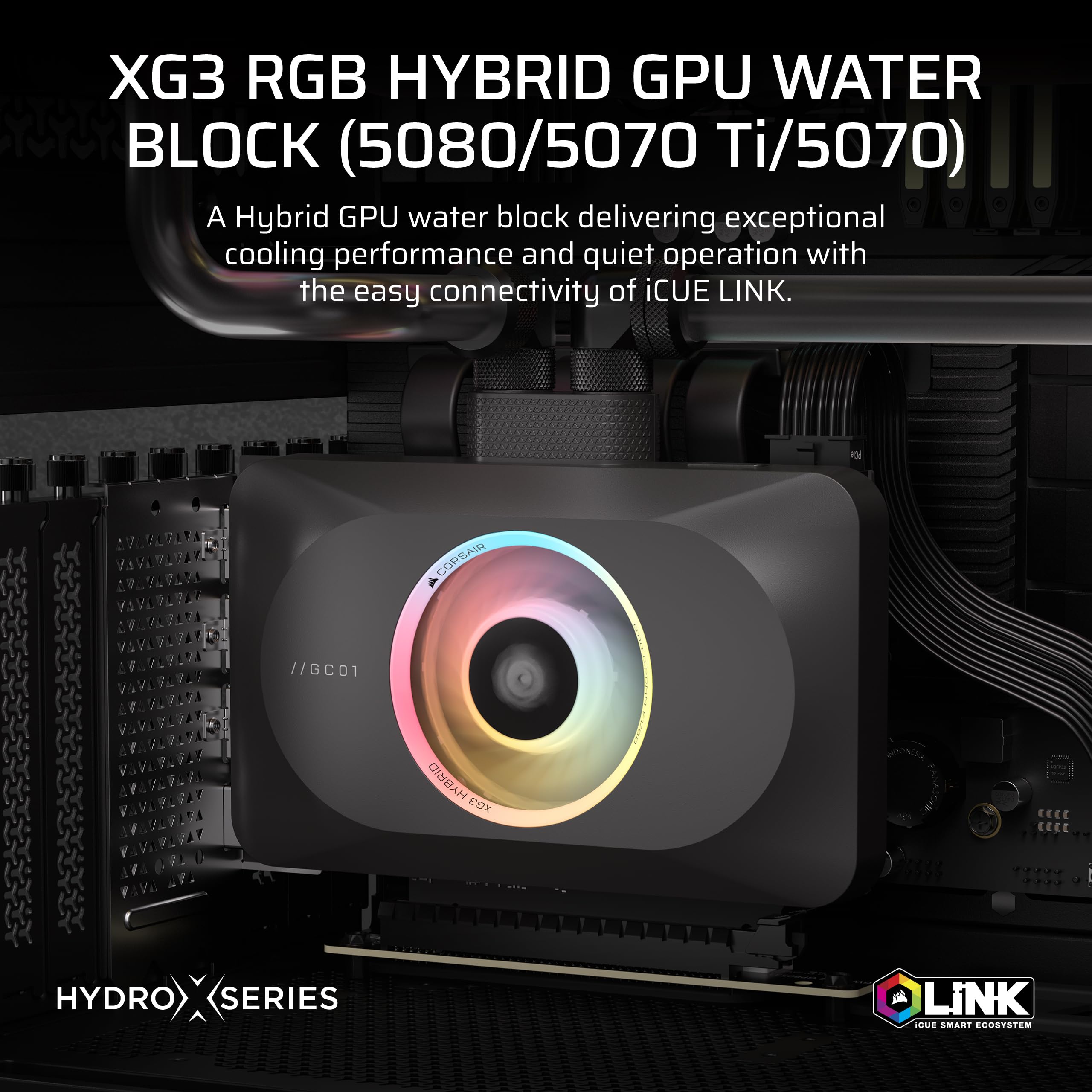 corsair-xg3-rgb-hybrider-gpu-wasserblock-f-r-nvidia-rtx-5080-5070-ti-5070-icue-l image 2