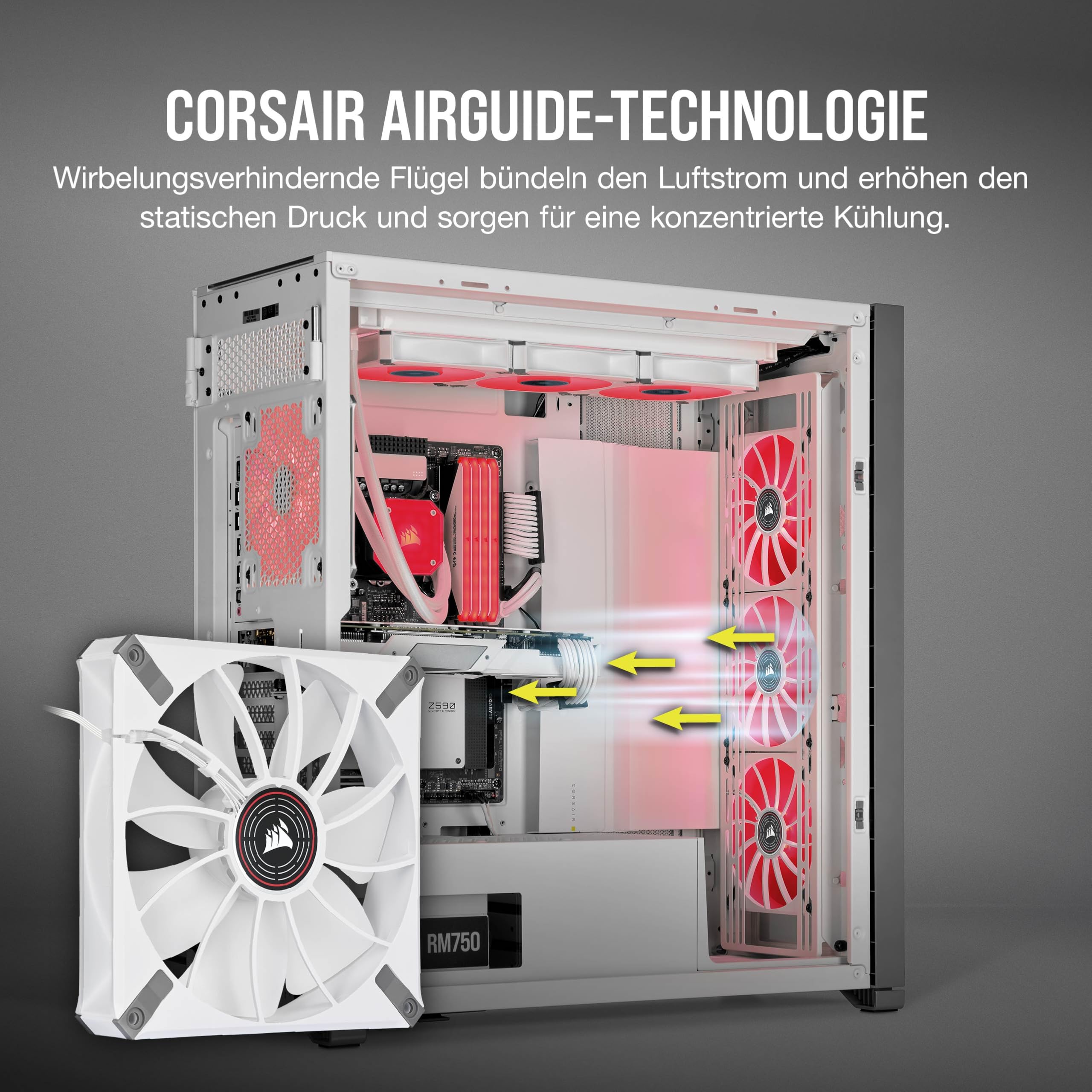 corsair-ml140-led-elite-140mm-pwm-l-fter-airguide-magnetisches-schwebelager-1600 image 3
