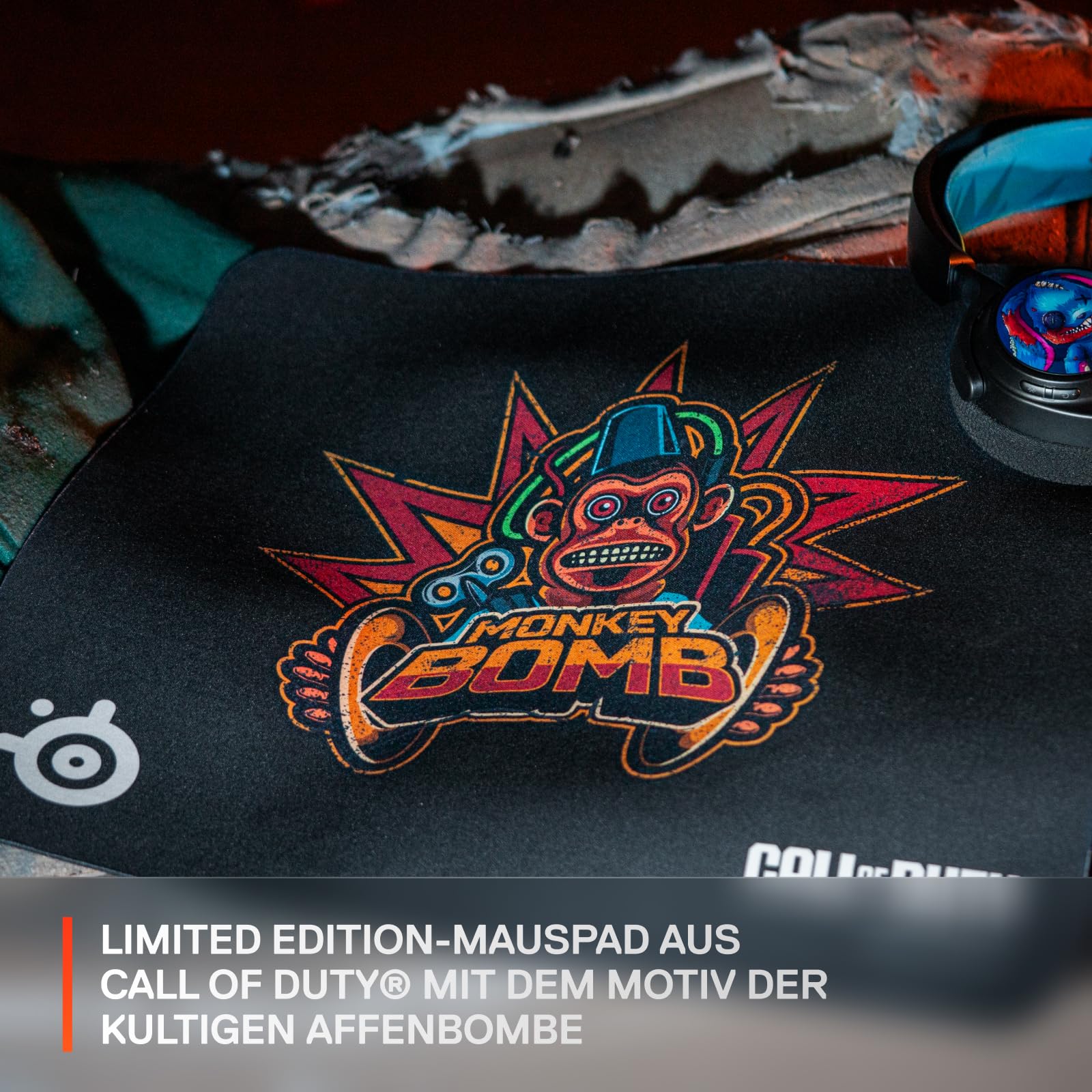 steelseries-qck-gaming-mauspad-call-of-duty-monkey-bomb-edition-limited-inkl-kos image 2