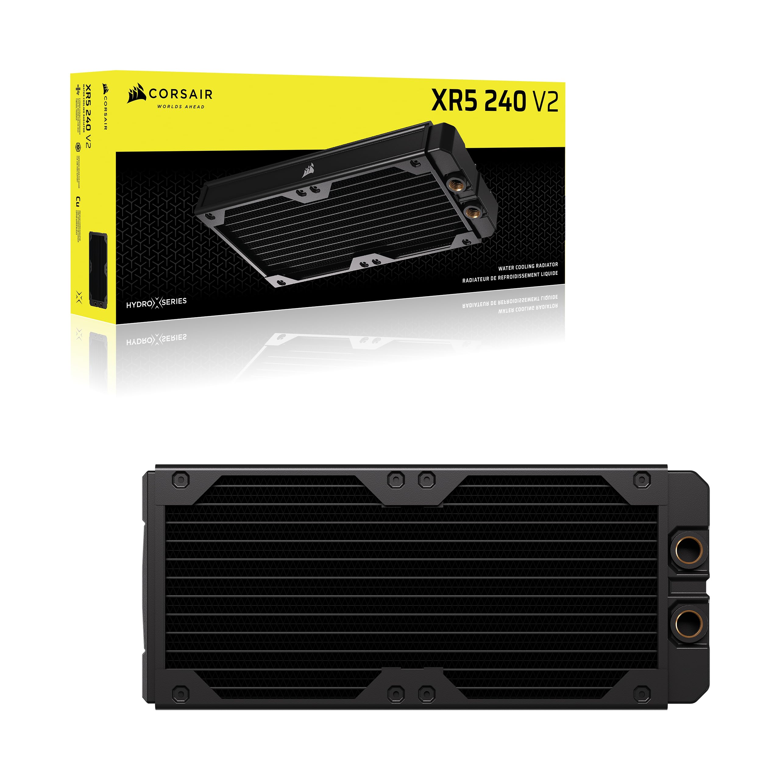 corsair-hydro-x-serie-xr5-240mm-v2-radiator-schwarz image 7