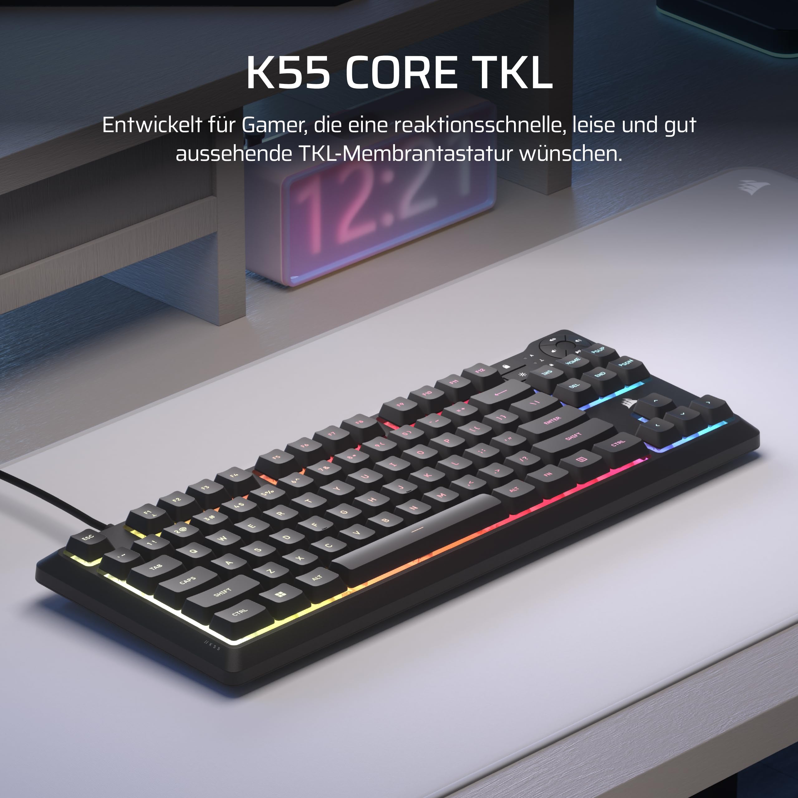 corsair-k55-core-tkl-rgb-tenkeyless-gaming-tastatur-qwertz-de-8-zonen-rgb-spritz image 2