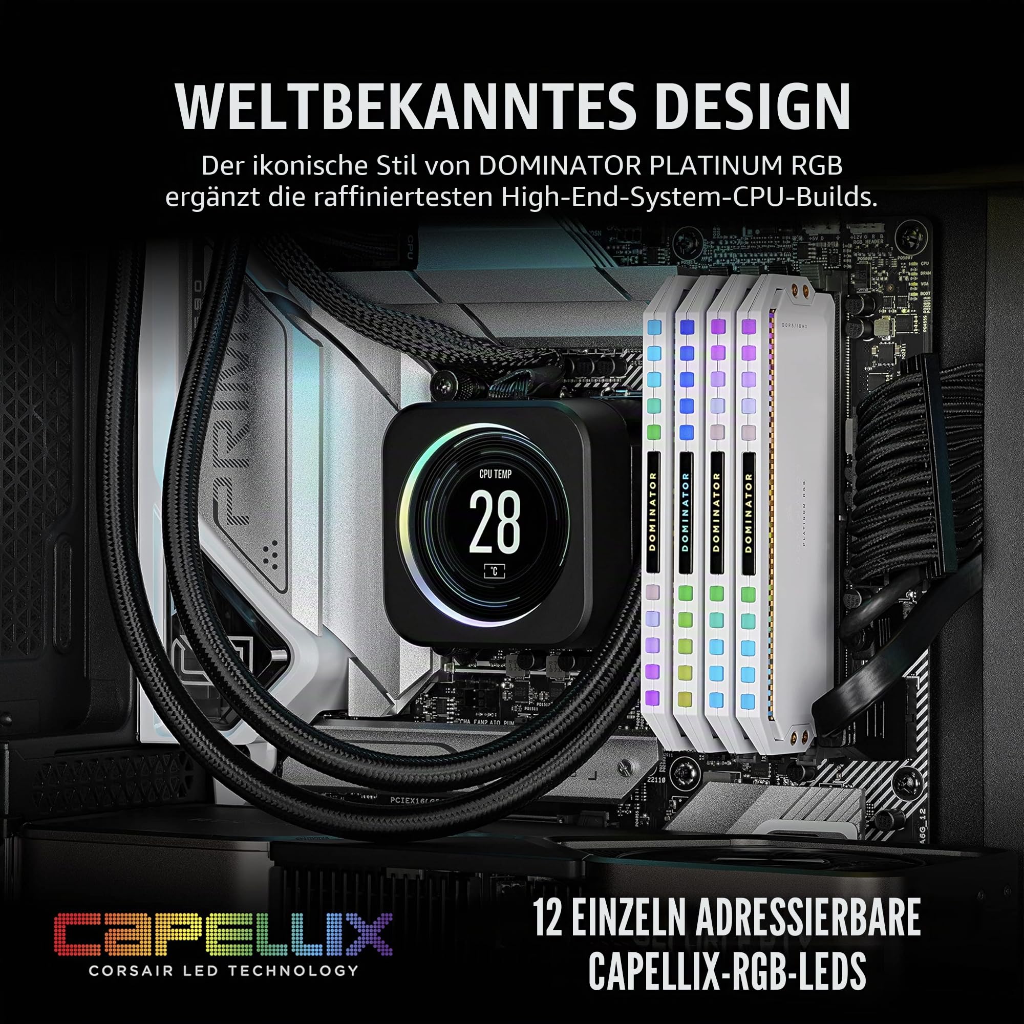 corsair-dominator-platinum-rgb-ddr5-ram-64gb-2x32gb-5600mhz-cl40-wei image 4
