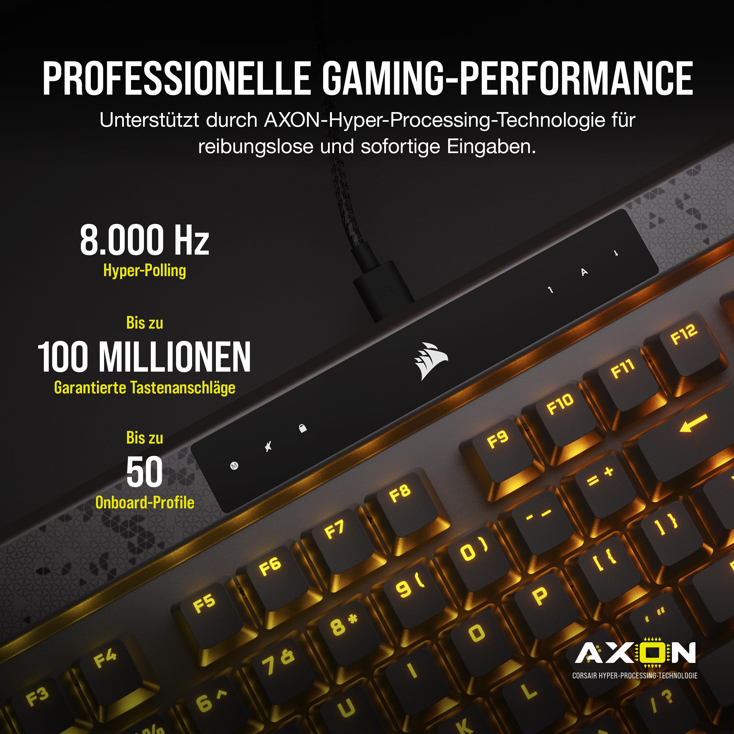 corsair-k70-max-rgb-kabelgebundene-socd-gaming-tastatur-magnetisch-mechanische-m image 6