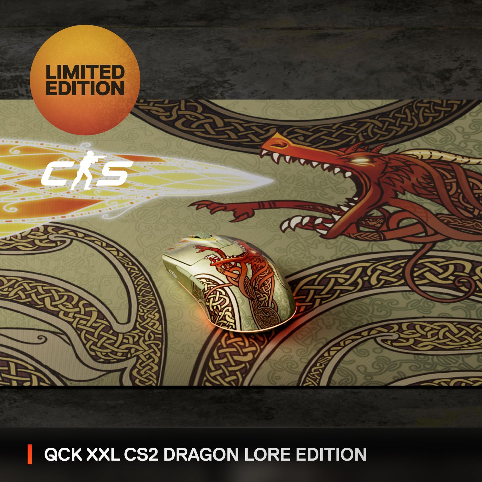 steelseries-qck-gaming-mauspad-cs2-dragon-lore-edition-xxl-900-x-400-x-2-mm-25 image 2