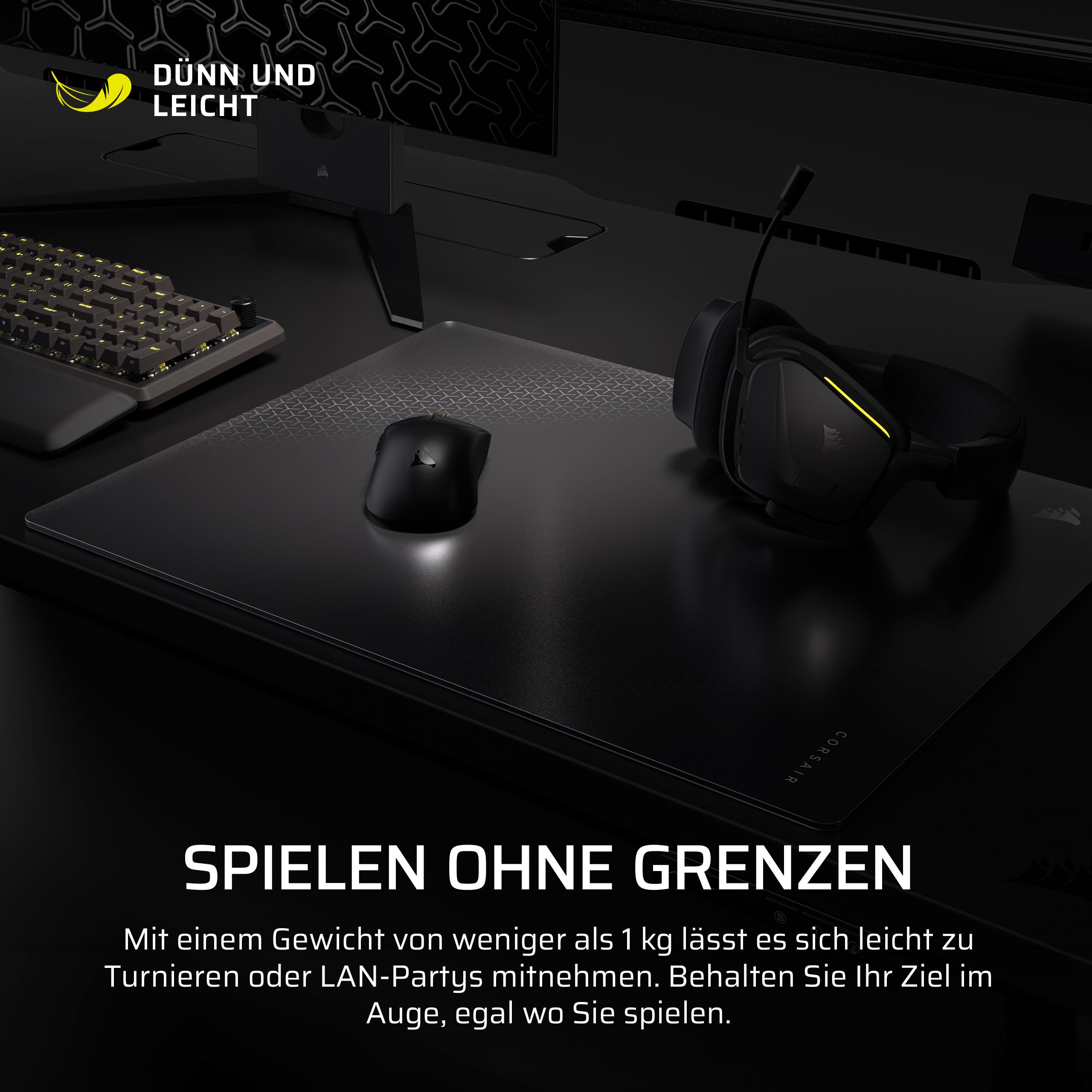 corsair-mm-glass-pr-zisions-gaming-mauspad-large-500x400mm-schwarz-matte-glasobe image 7