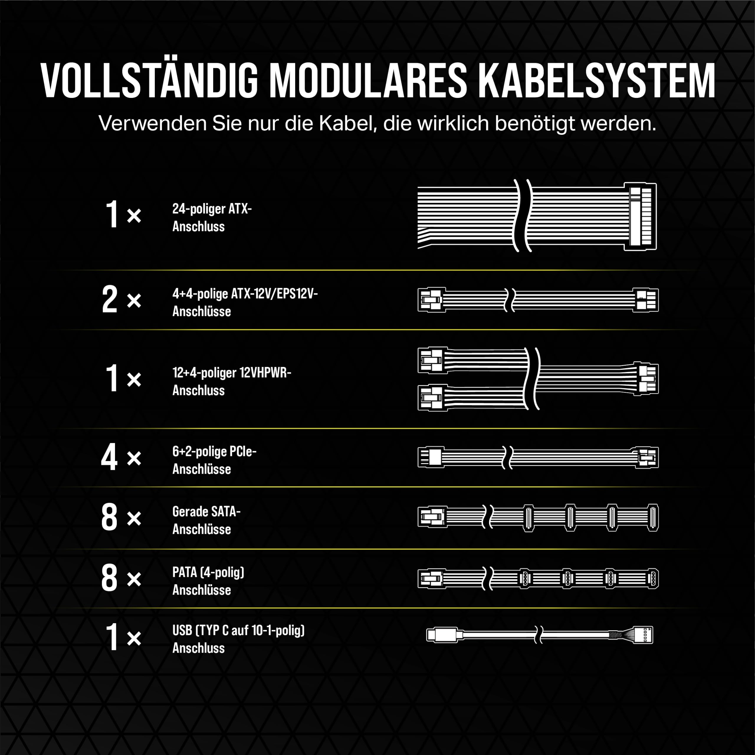 corsair-hx1200i-vollmodulares-atx-netzteil-1200w-80-plus-platinum-atx-3-1-pcie-5 image 6