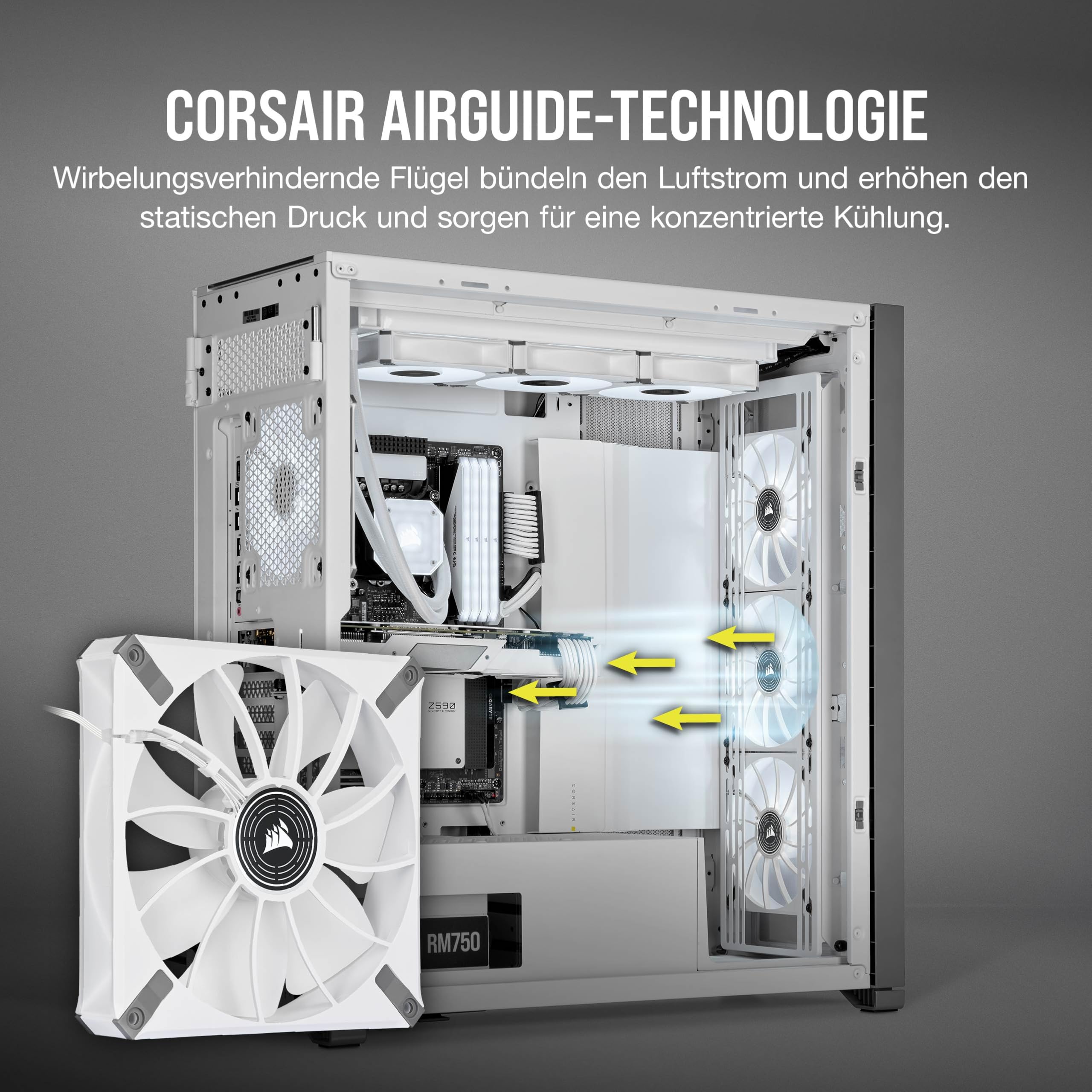corsair-ml140-led-elite-140mm-pwm-l-fter-mit-airguide-technologie-magnetschwebel image 3