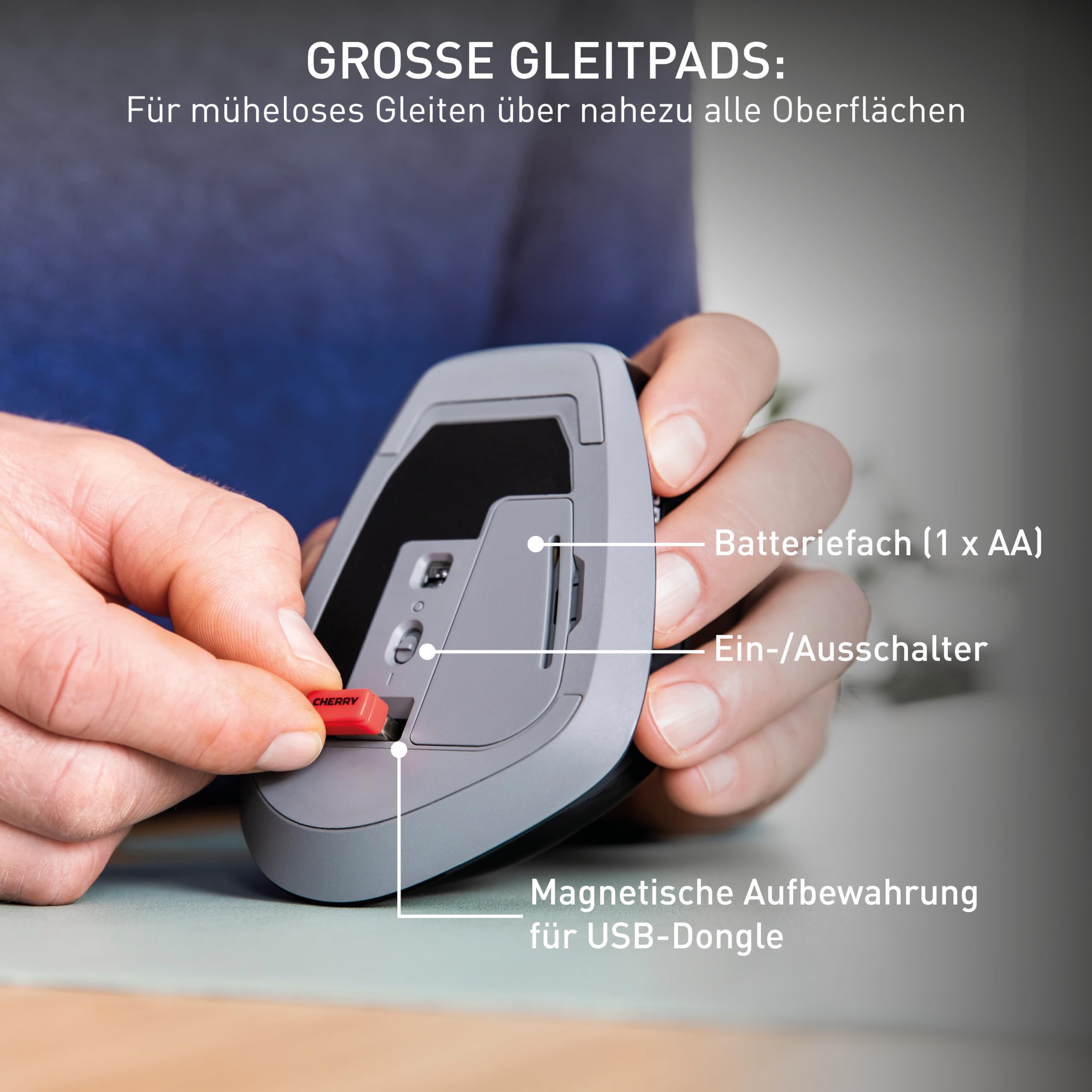 cherry-stream-mouse-comfort-kabellose-ergonomische-maus-schwarz image 7