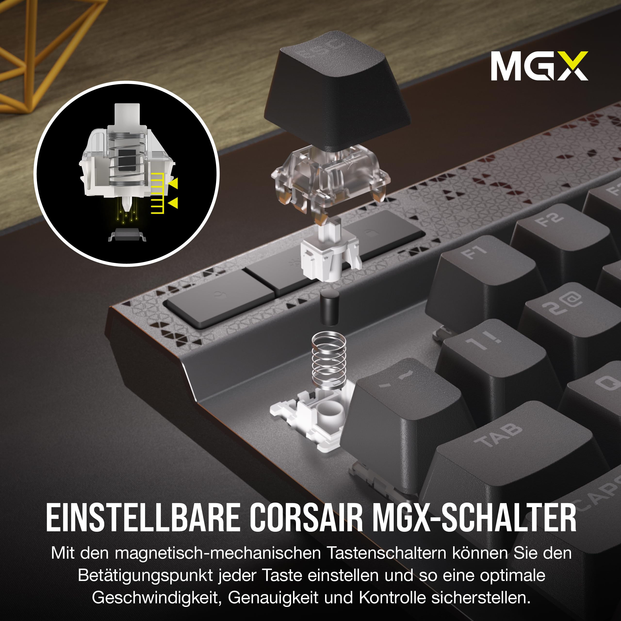 corsair-k70-max-rgb-kabelgebundene-socd-gaming-tastatur-magnetisch-mechanische-m image 3