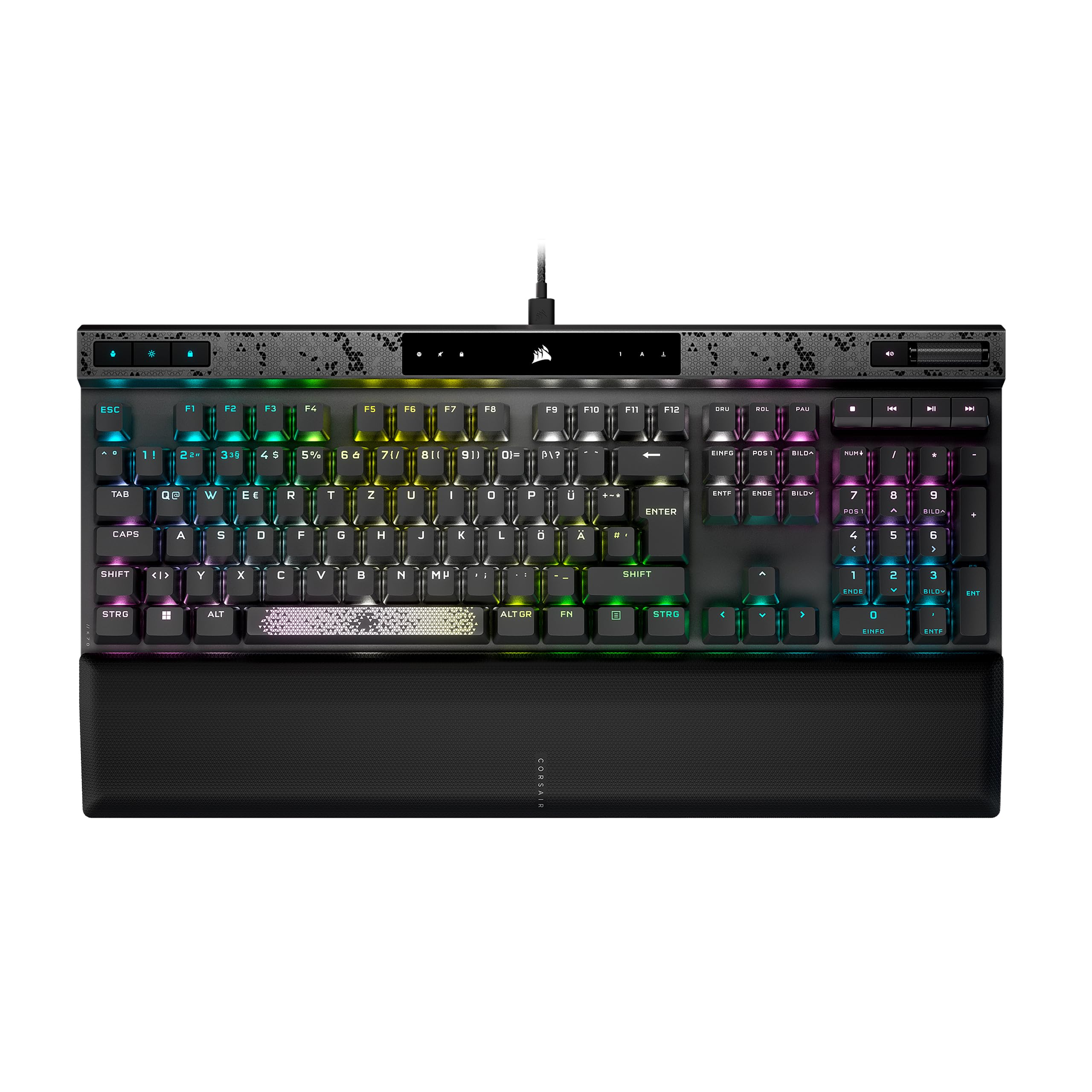 corsair-k70-max-rgb-kabelgebundene-socd-gaming-tastatur-magnetisch-mechanische-m image 1