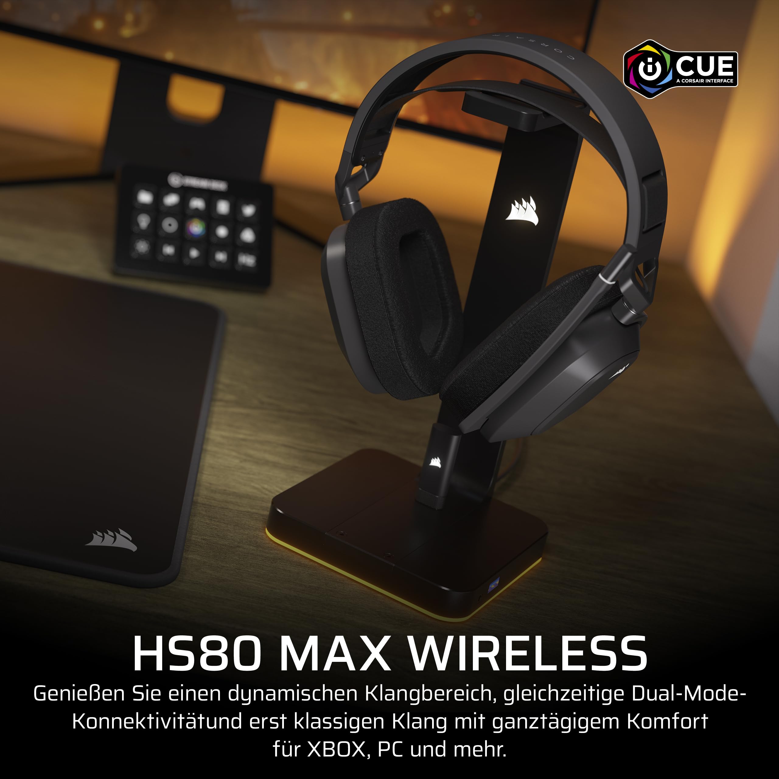 corsair-hs80-max-wireless-xbox-gaming-headset-mit-bluetooth-stahlgrau-dolby-atmo image 2
