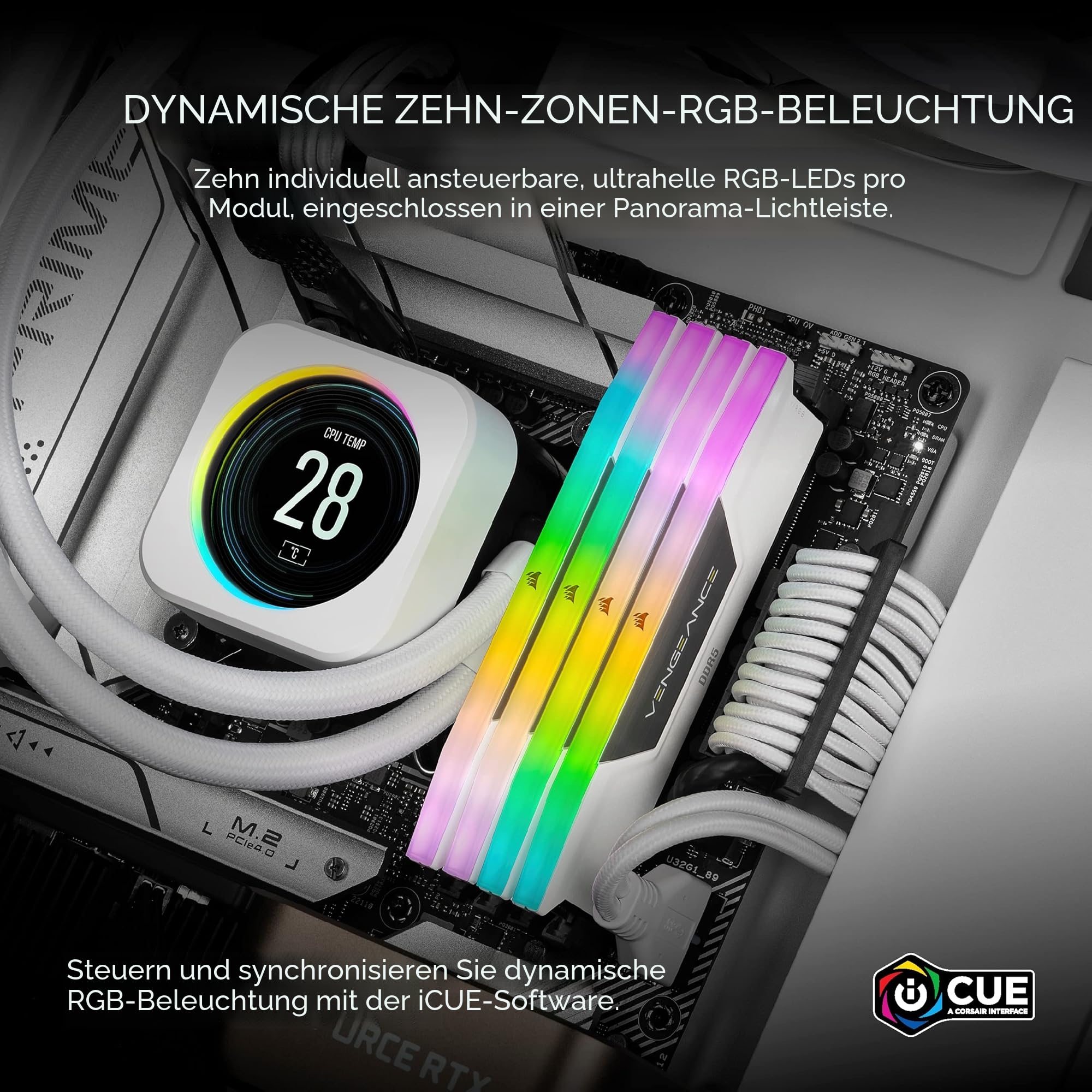 corsair-vengeance-rgb-ddr5-32gb-2x16gb-5200mhz-cl40-wei image 4