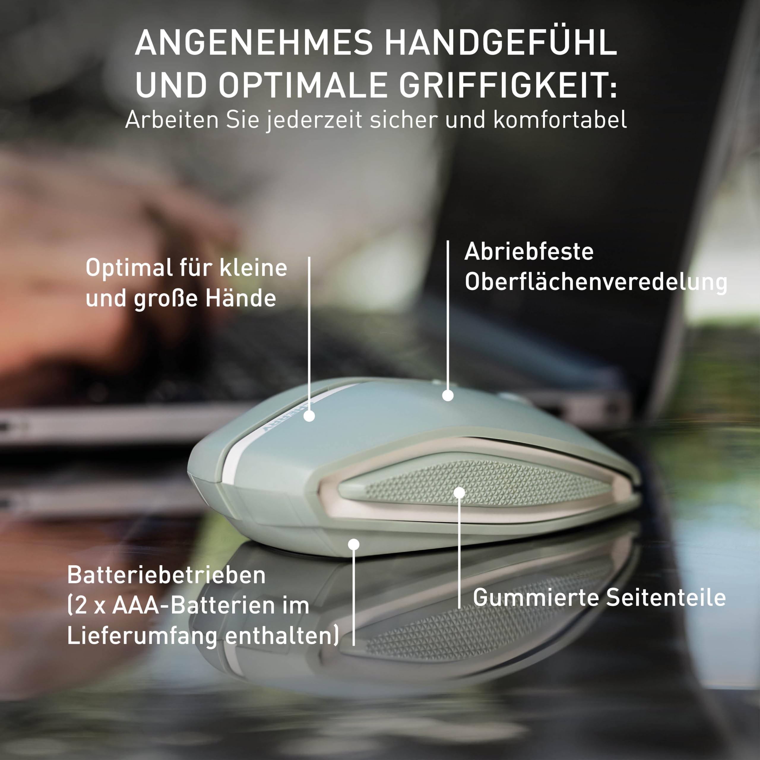 cherry-gentix-bt-kabellose-bluetooth-maus-mit-7-tasten-agave-green image 6