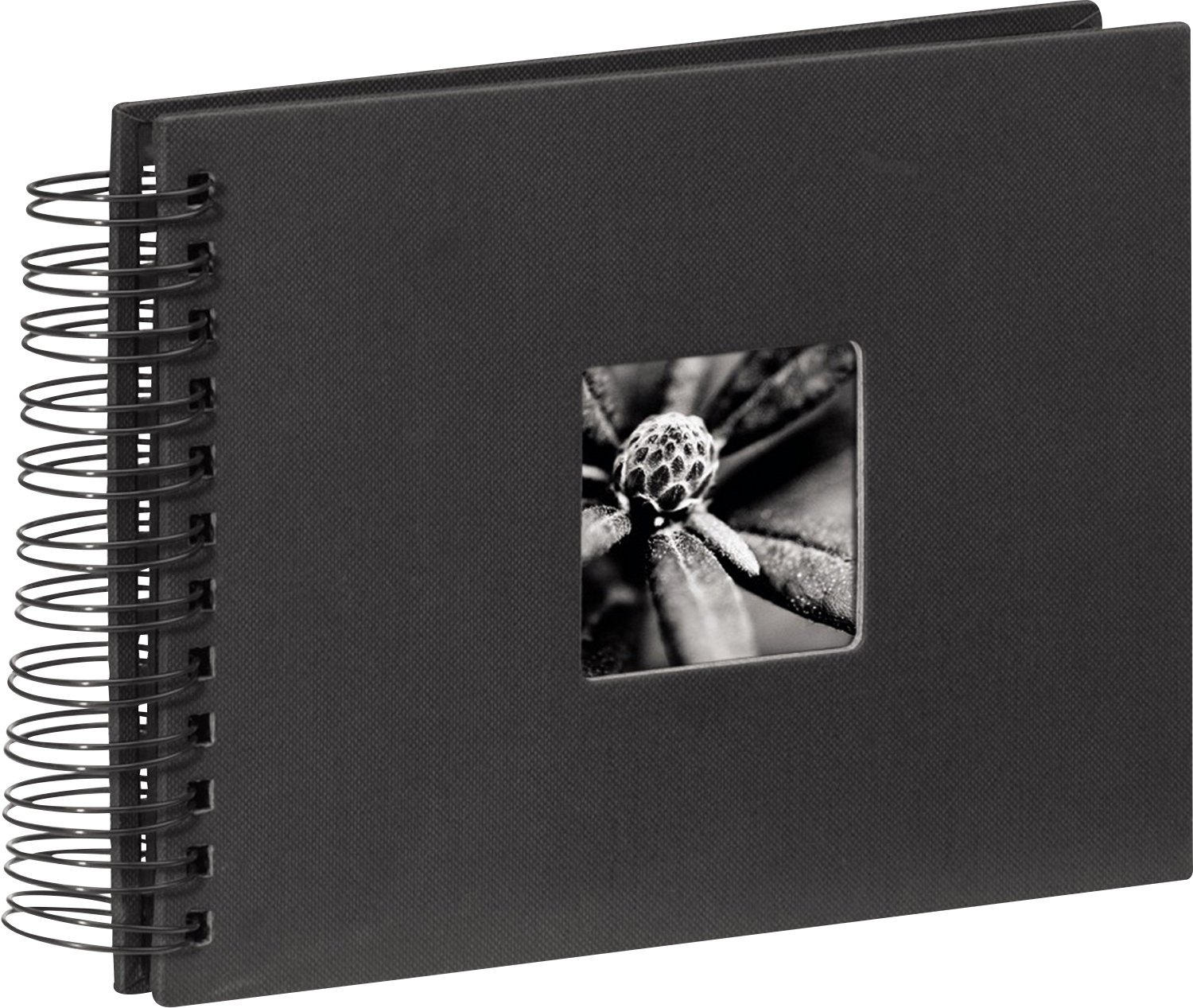 hama-fine-art-fotoalbum-28x24-cm-spiralalbum-50-schwarze-seiten-zum-einkleben-un image 3