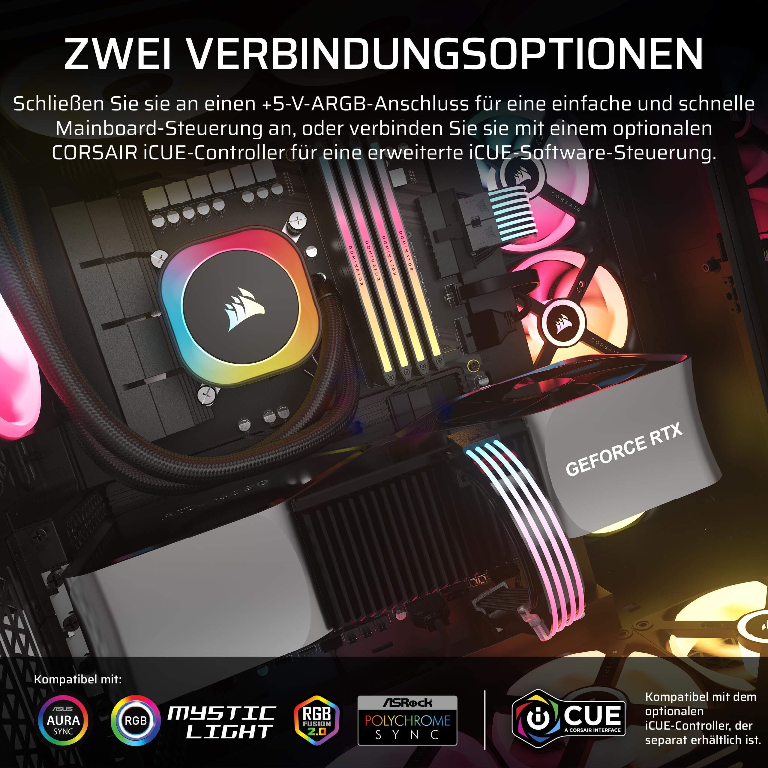 corsair-icue-argb-psu-kabelbinder-2x-200mm-led-streifen-mit-100-leds-pro-streife image 5