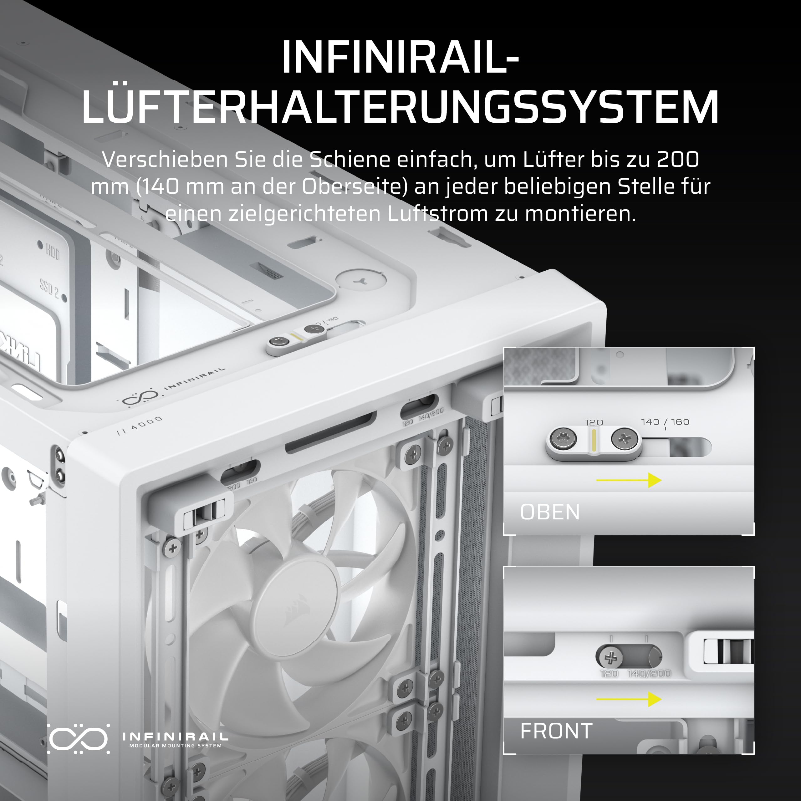 corsair-frame-4000d-rs-modulares-mid-tower-geh-use-3x-rs-l-fter-infinirail-wei image 5