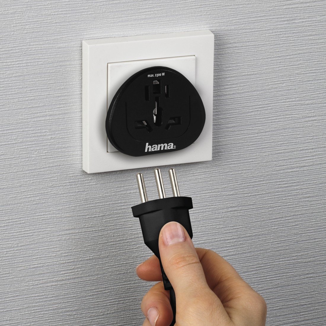 hama-flacher-reise-adapterstecker-steckdosentypen-a-b-g-i-j-l-zu-eu-maximale-wat image 2