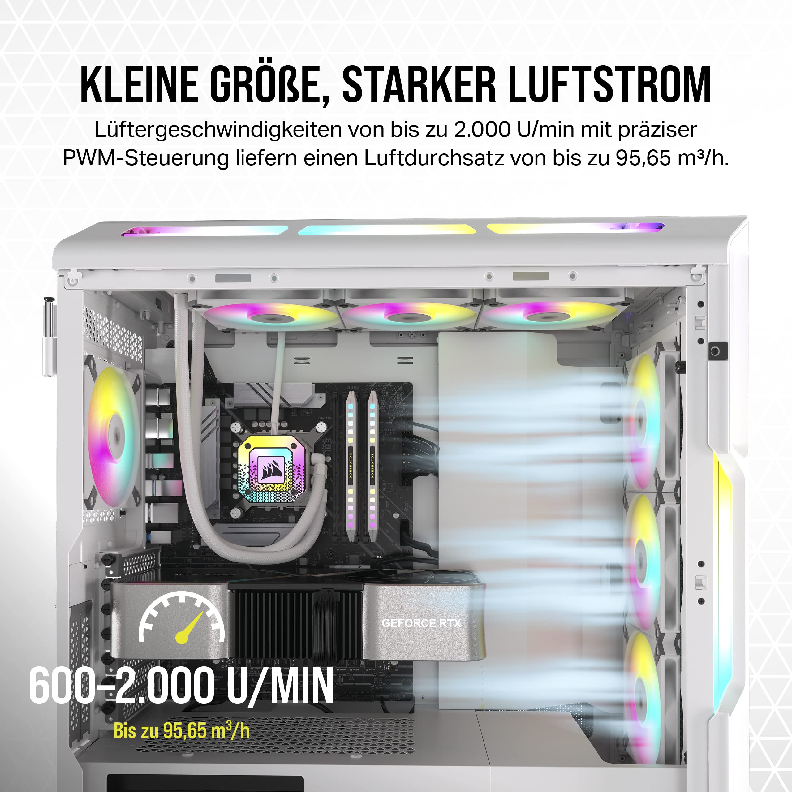 corsair-af120-rgb-slim-120-mm-pwm-l-fter-doppelpack-mit-lighting-node-core-wei image 4