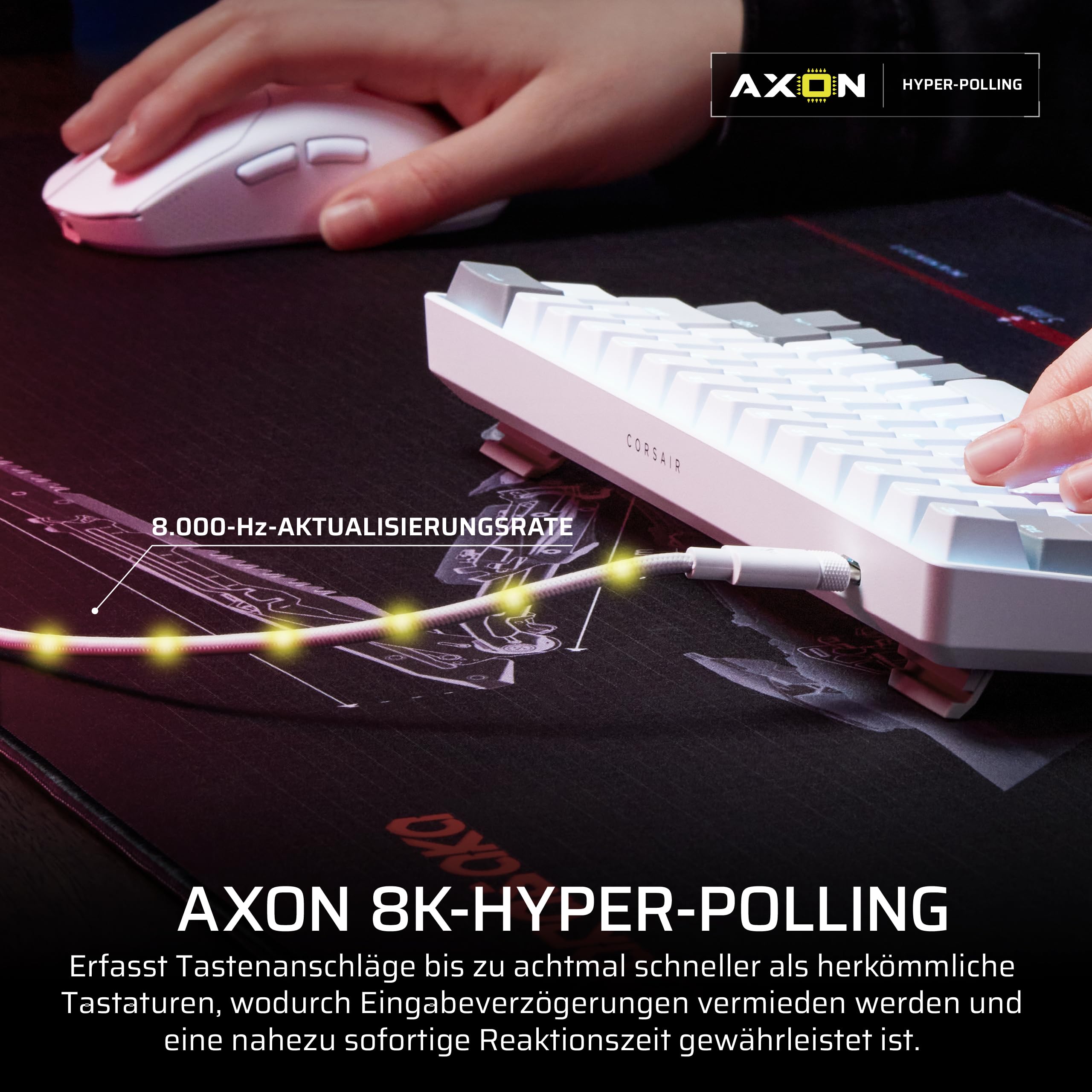 corsair-clipper-pro-mini-60-socd-gaming-tastatur-mit-hall-effekt-wei-rapid-trigg image 8