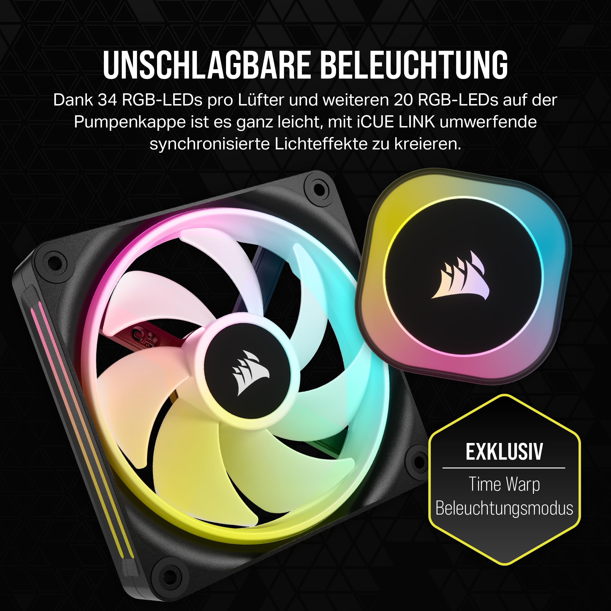 corsair-icue-link-h150i-rgb-fl-ssig-cpu-k-hler-360mm-aio-qx120-rgb-l-fter-icue-l image 6