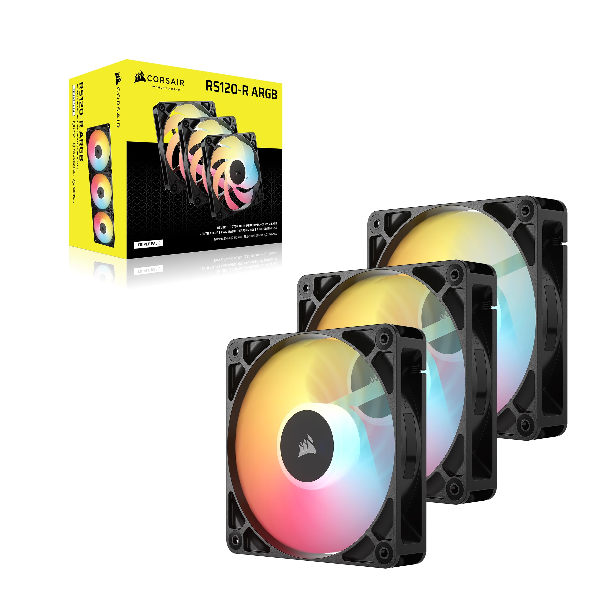 corsair-rs120-r-argb-120-mm-pwm-reverse-l-fter-dreierpack-umgekehrter-rotor-8-rg image 8