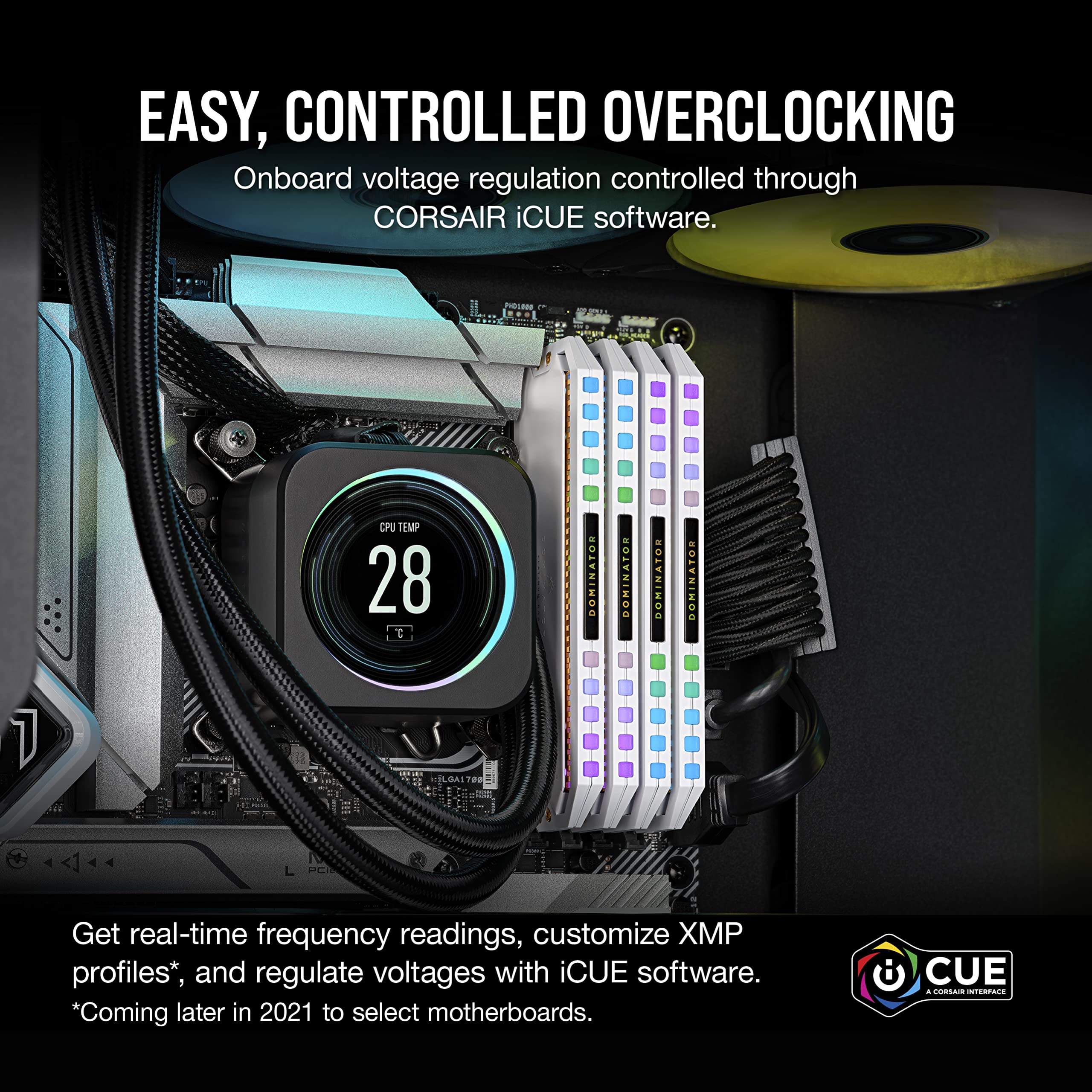 corsair-dominator-platinum-rgb-ddr5-ram-32gb-2x16gb-5200mhz-cl40-wei image 6
