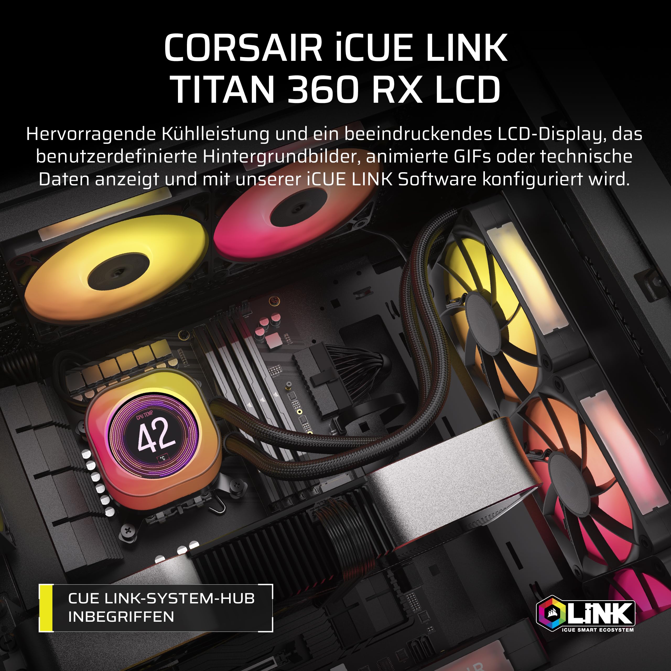 corsair-icue-link-titan-360-rx-lcd-aio-cpu-wasserk-hlung-360mm image 2