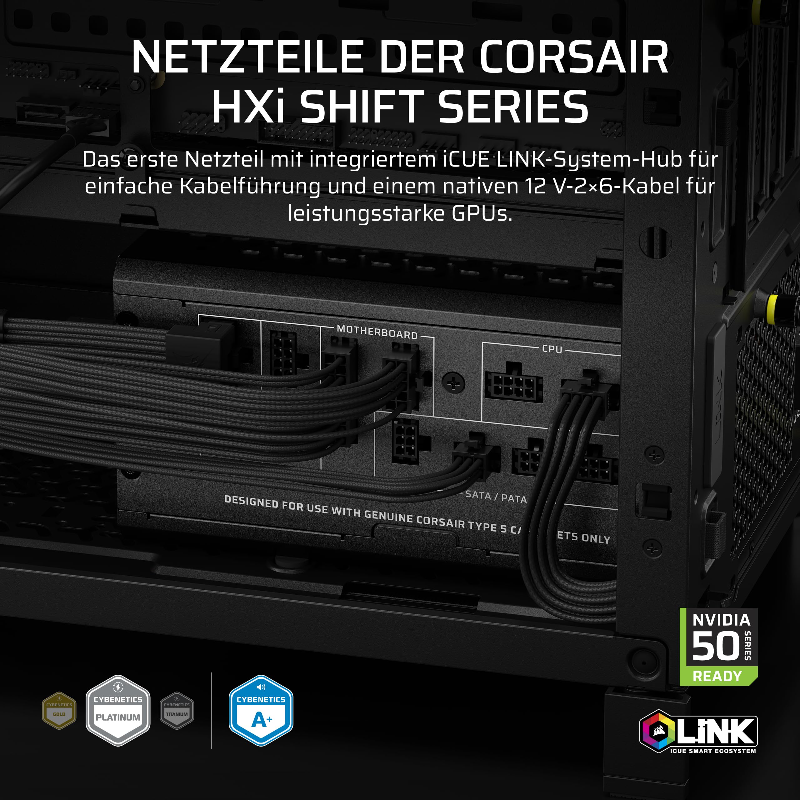 corsair-hx1000i-shift-vollmodulares-atx-netzteil-1000w-mit-icue-link-system-hub image 2