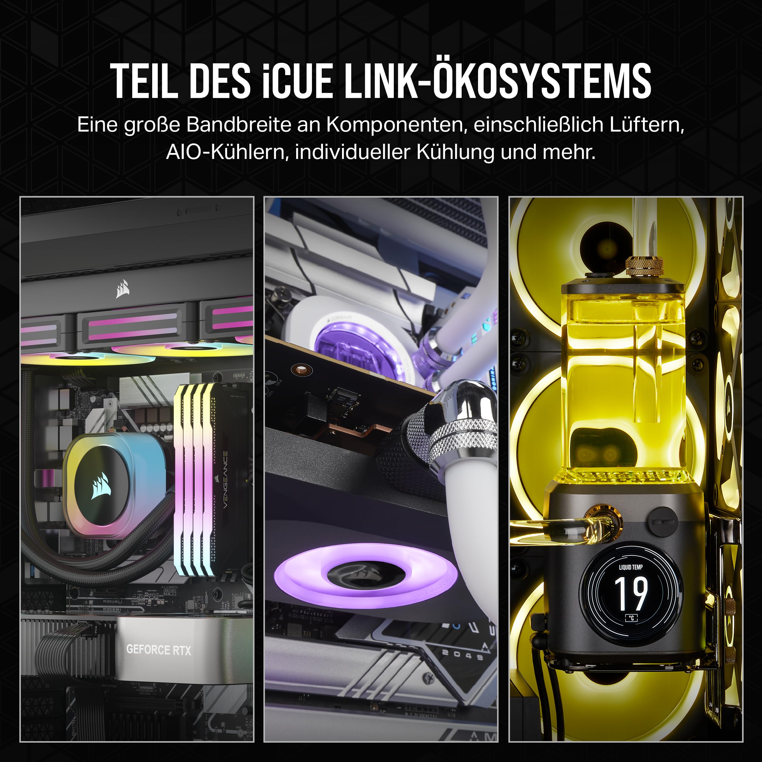 corsair-icue-link-qx120-rgb-120-mm-l-fter-mit-magnetic-dome-lager-schwarz-einzel image 7